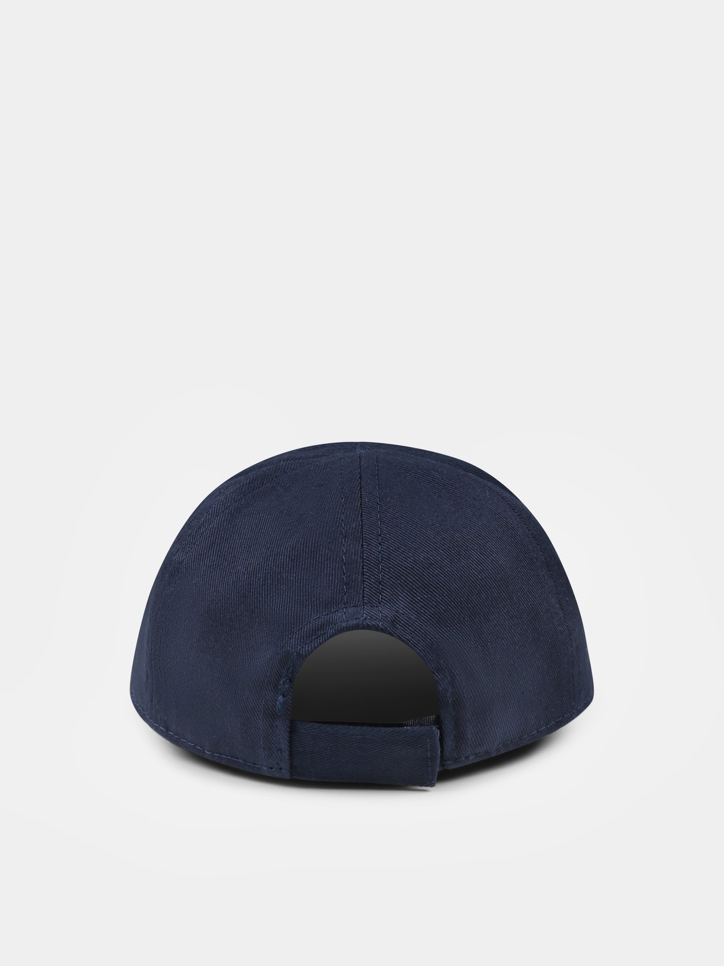 Chapeau bleu pour bébé garçon avec logo