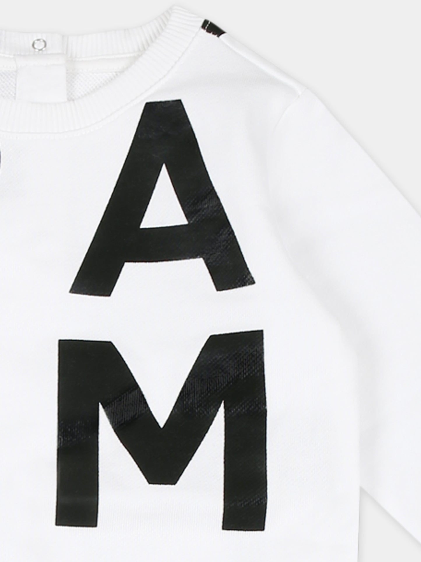 Sweat blanc pour bébé enfants avec logo