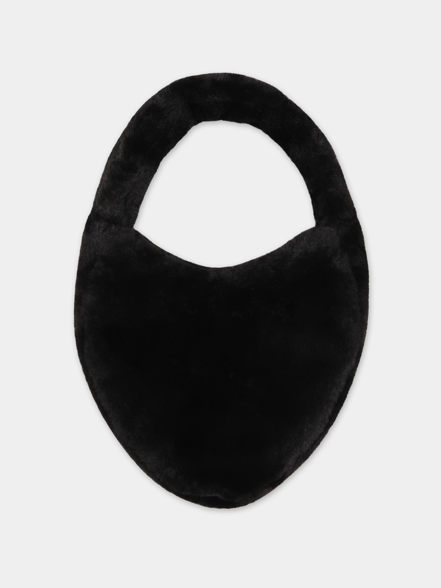 Sac noir pour fille avec logo