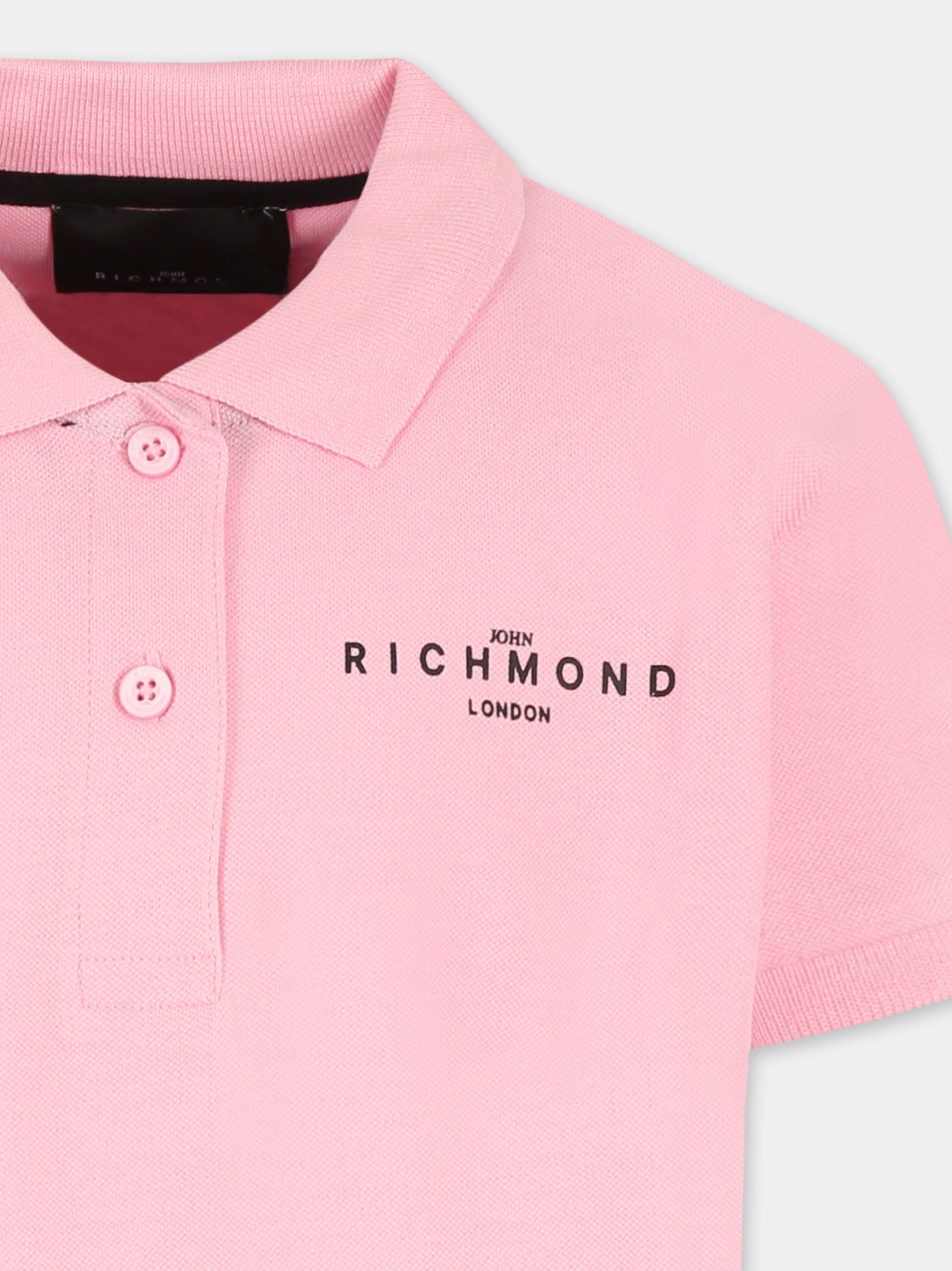 Ensemble rose pour fille avec logo