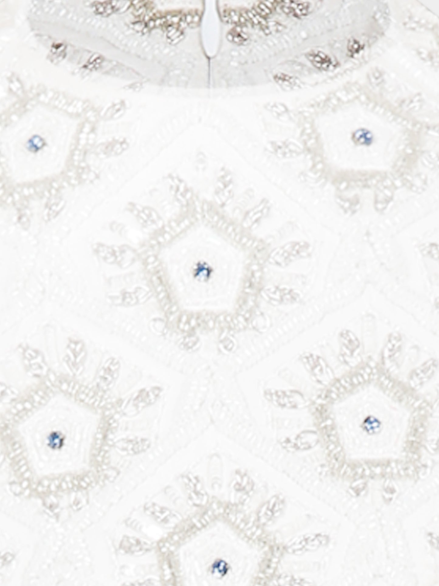 Robe ivoire pour fille avec fleurs