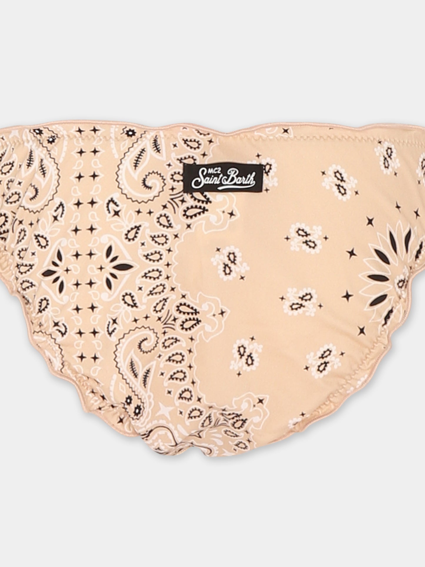 Bikini multicolore pour fille avec imprimé paislyey