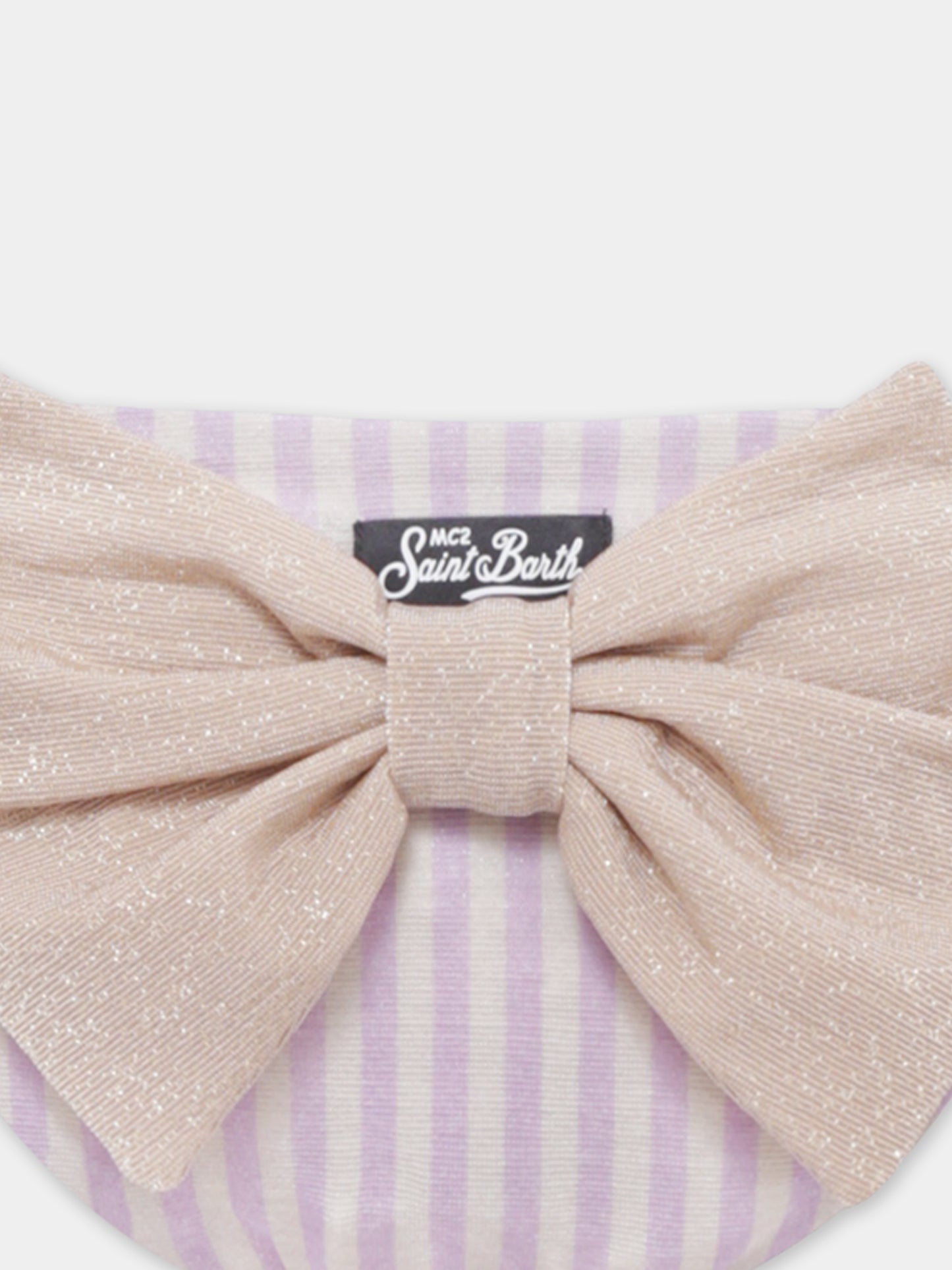 Slip de bain lilas pour fille