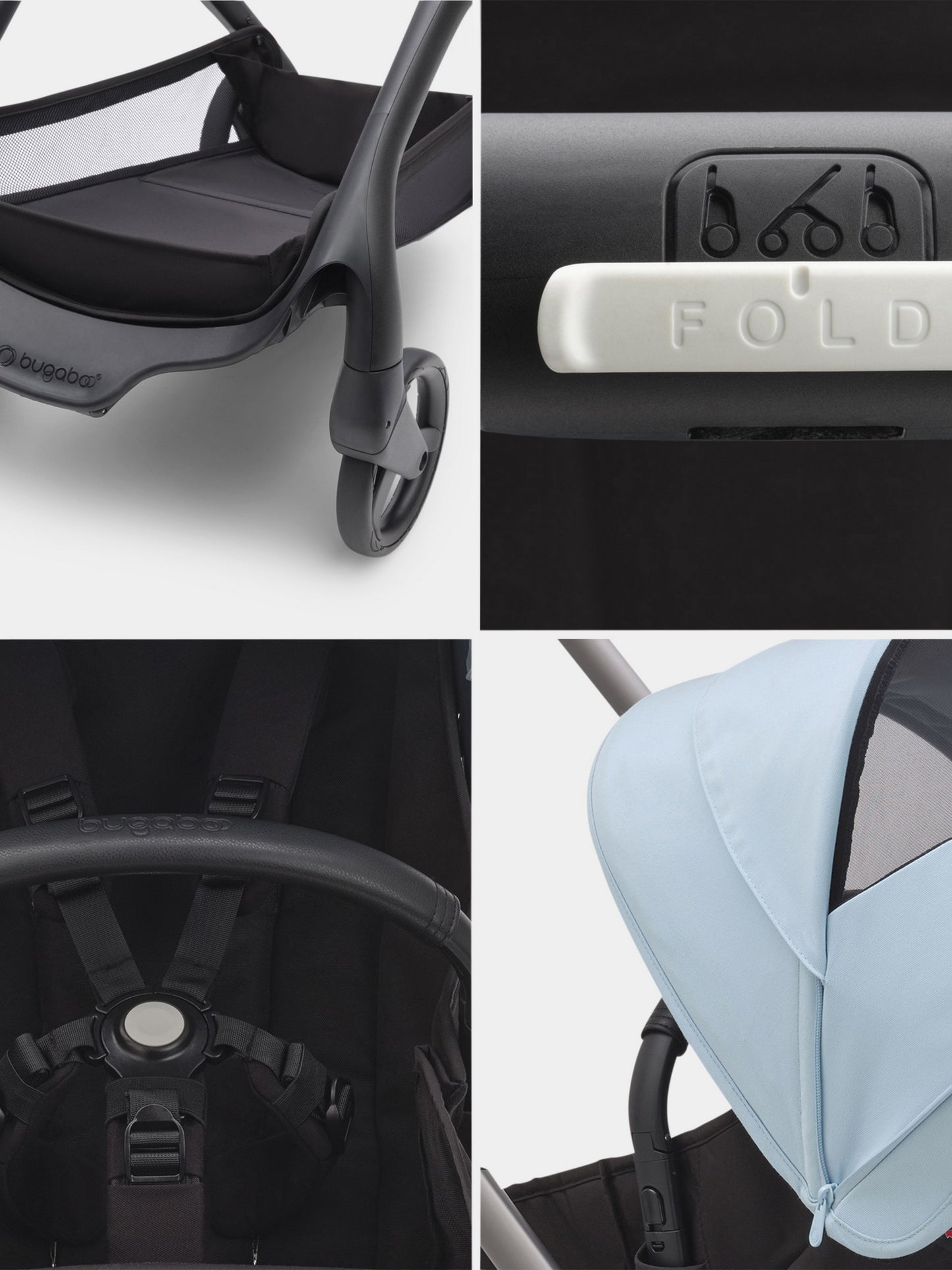 Poussette Dragonfly complète Graphite/Midnight black pour bébé enfants