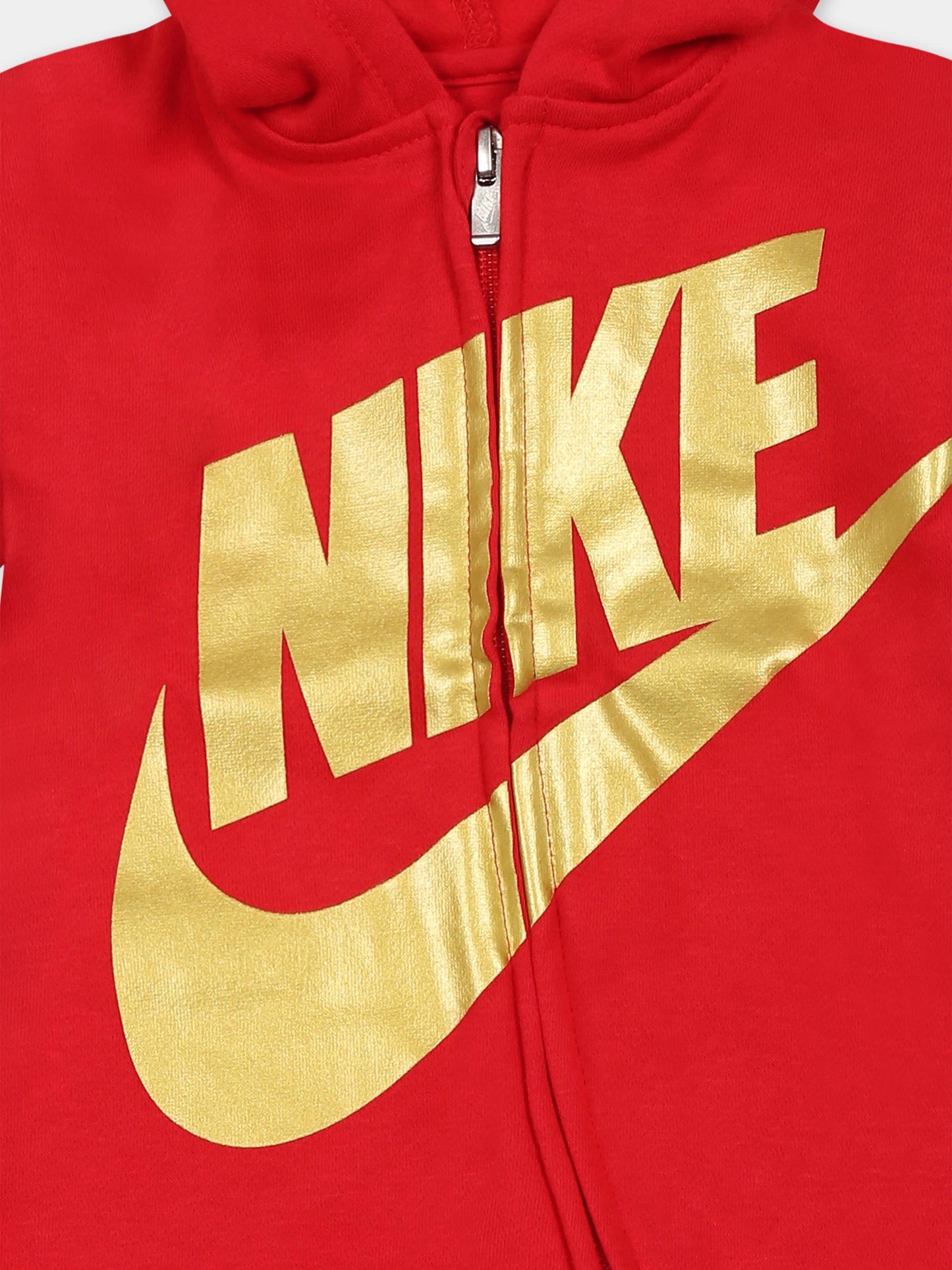Tutina rossa per neonato con logo,Nike,56I450 U10