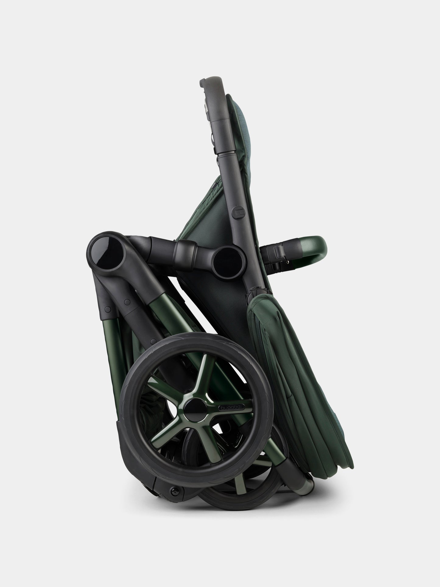 Poussette complète Fox 5 Noir Édition Limitée Midnight green