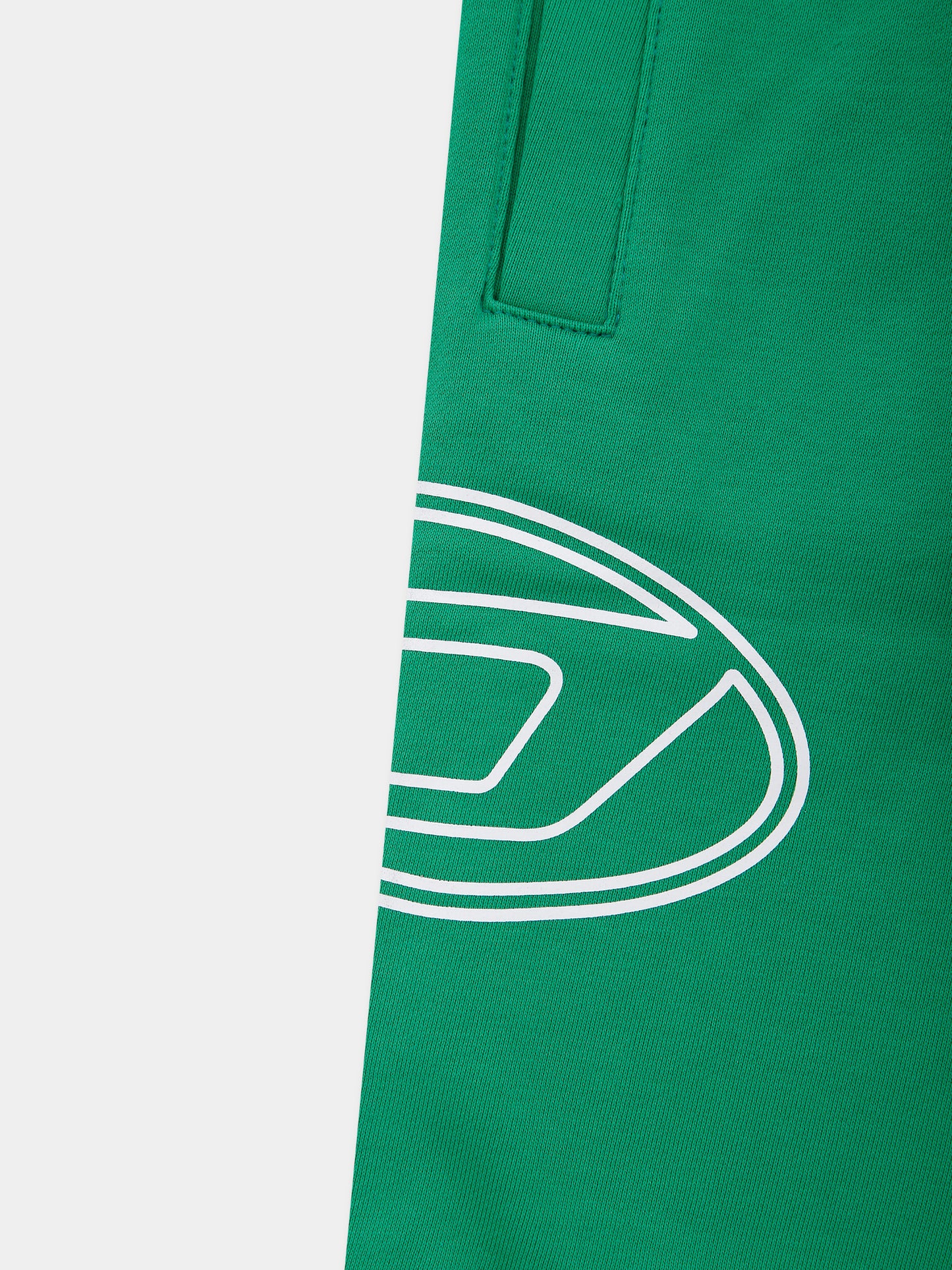 Pantaloni verde per neonato con logo,Diesel,K00693-KYAVF-K560