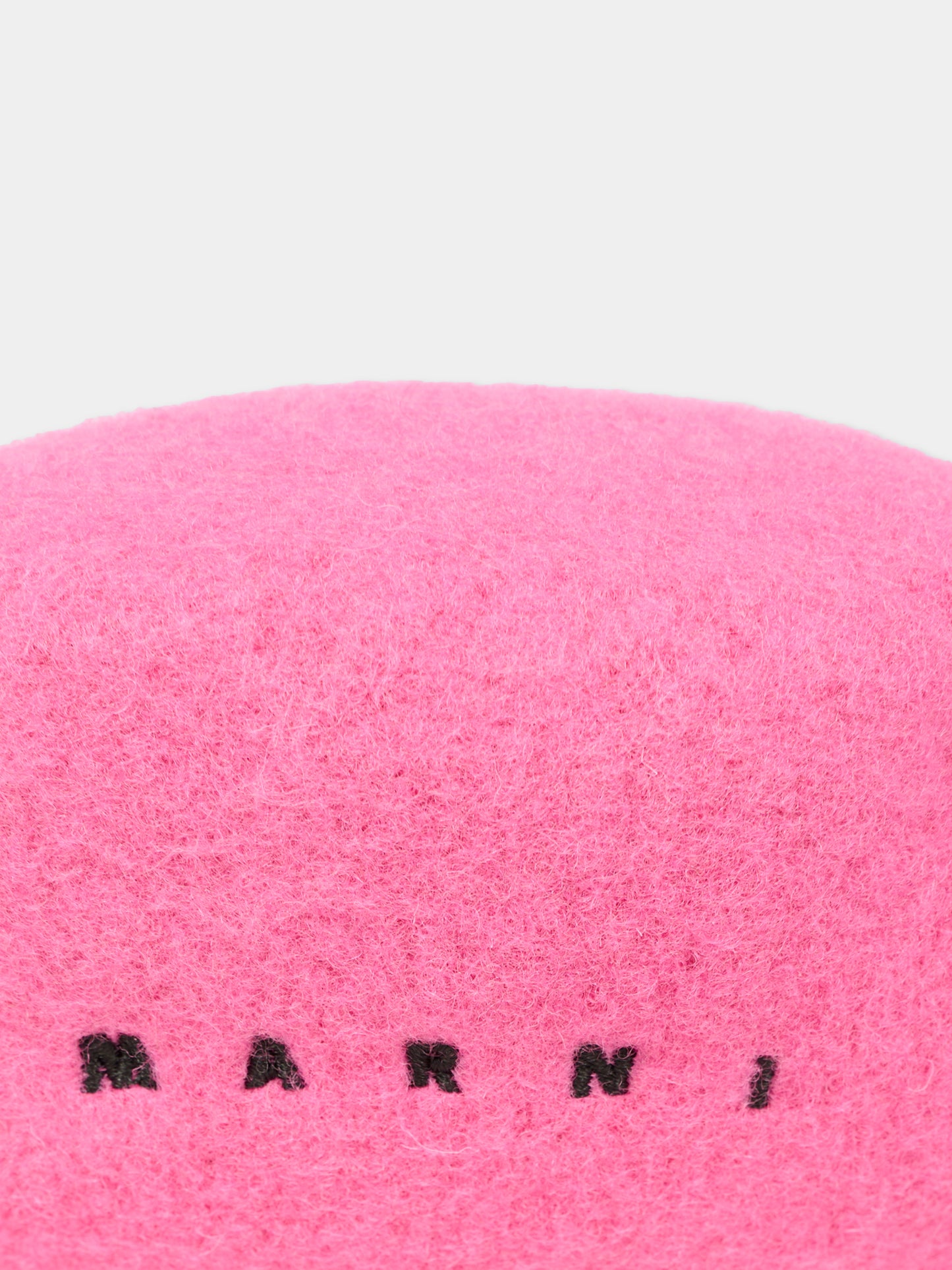 Basco rosa per bambina con logo,Marni Kids,M01641 M00W0 0M348