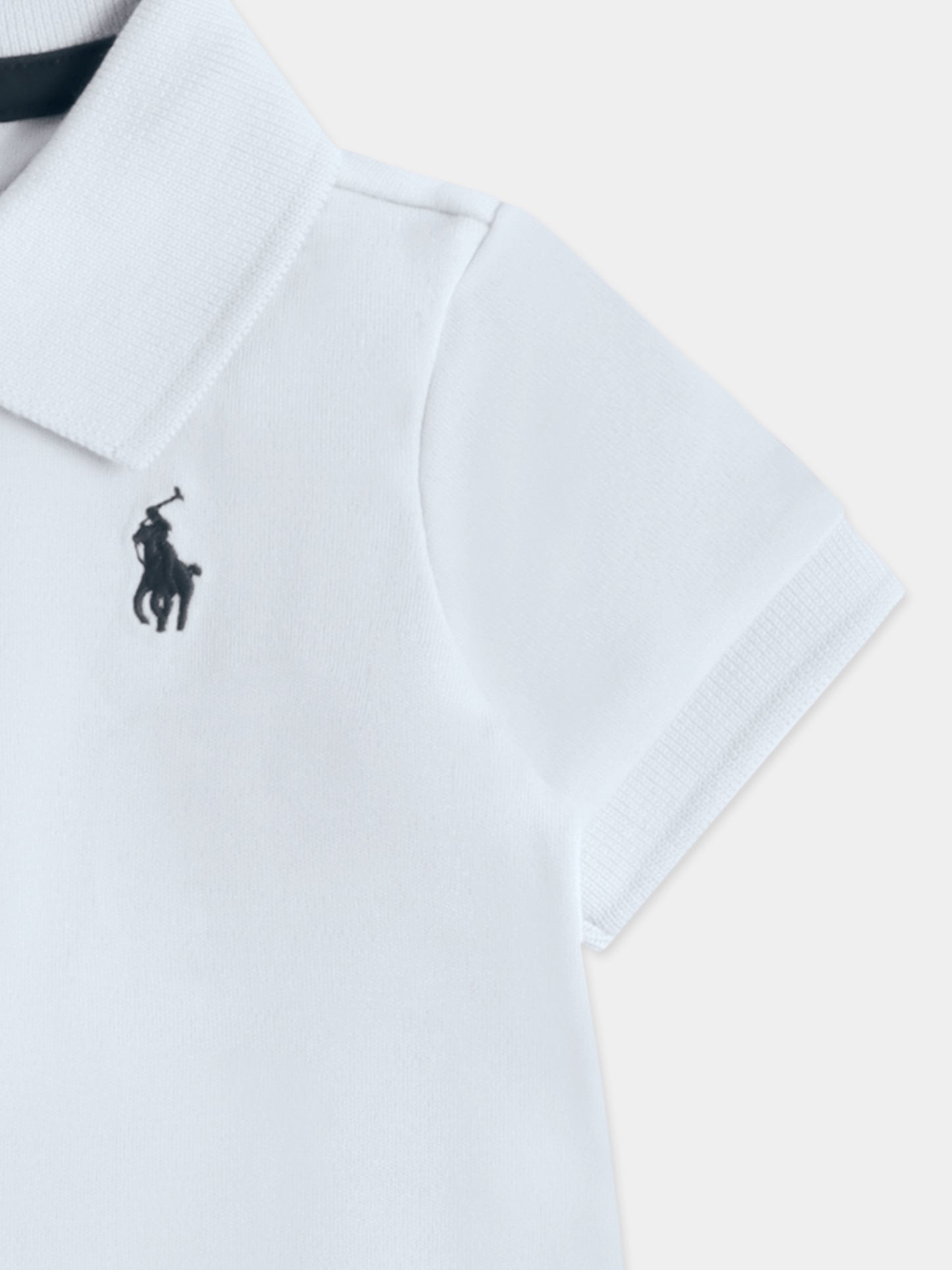 Body bleu clair pour bébé garçon avec cheval