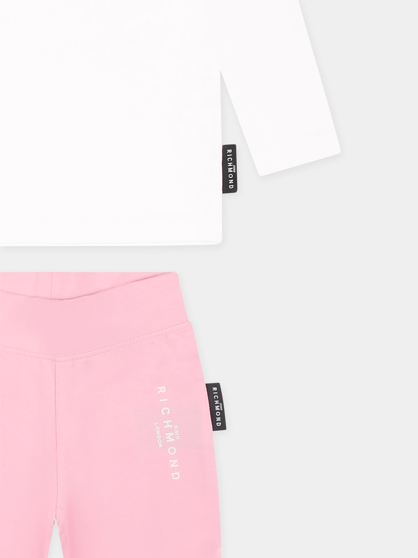 Ensemble noir pour bébé fille avec logo