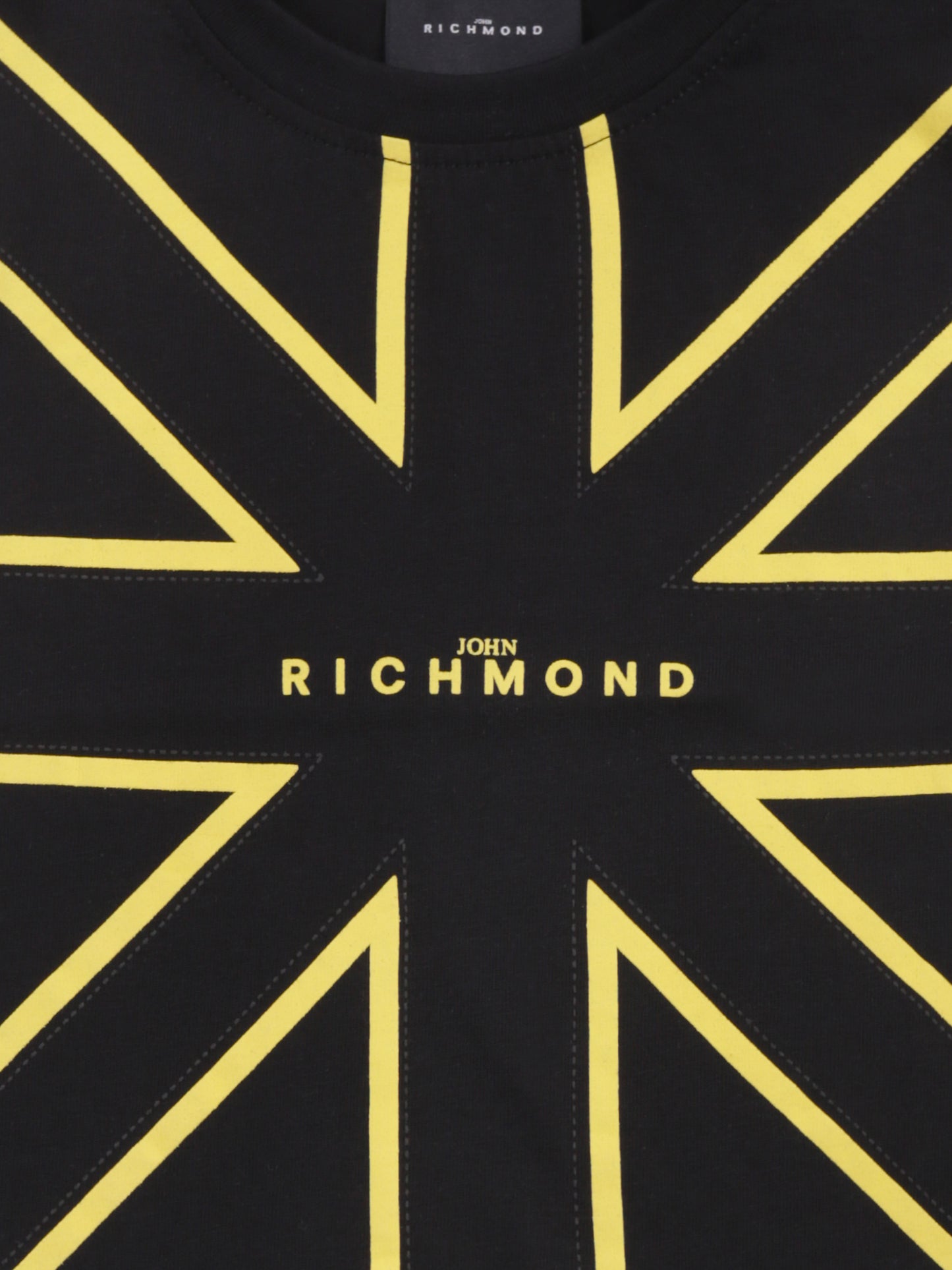 T-shirt nera per neonato con logo,Richmond,RIP25077TS BLACK