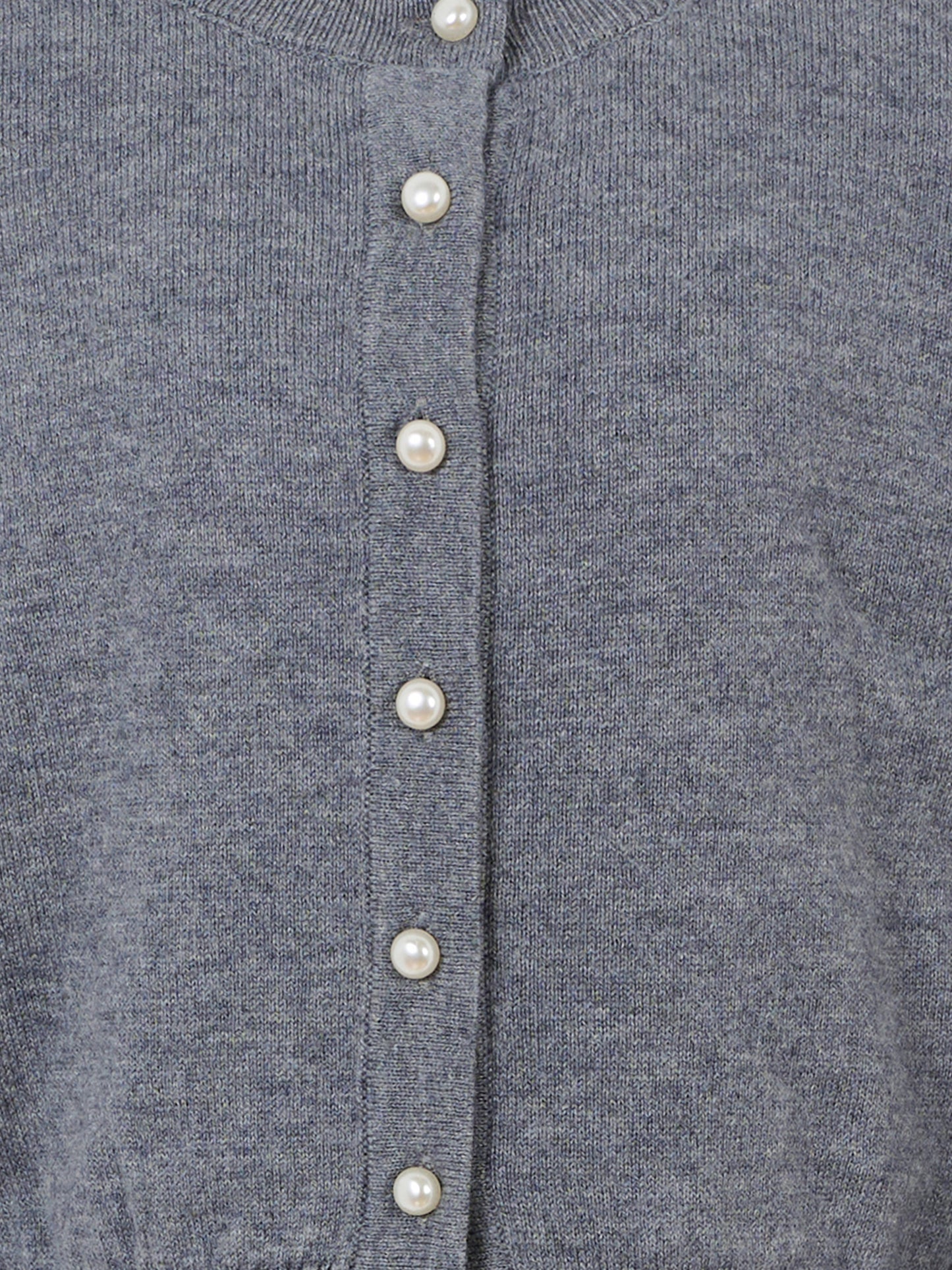 Cardigan Guinevere grigio per bambina con perle,Molo,2W25K309 1046