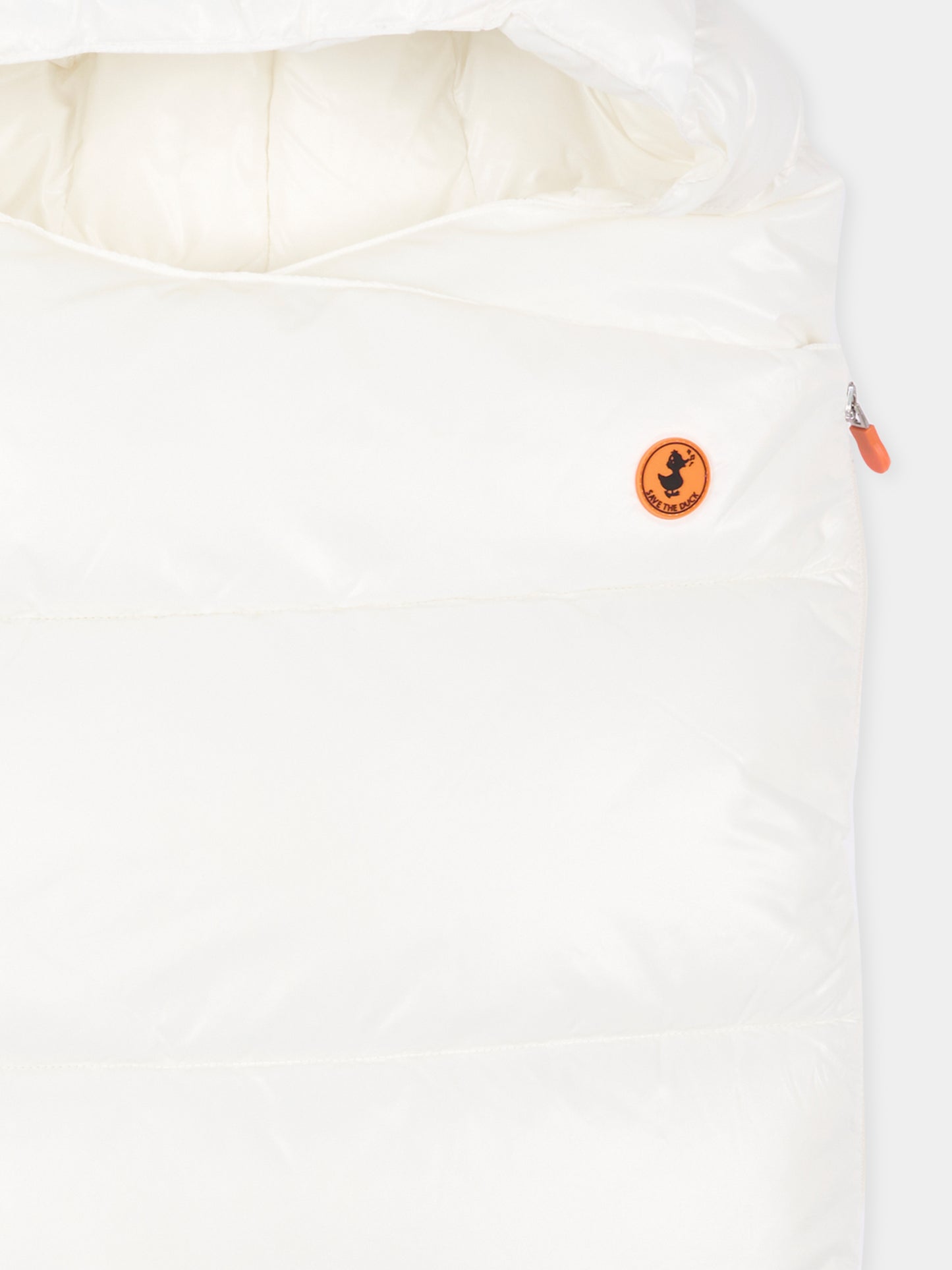Sacco nanna Kay bianco per neonati con logo,Save The Duck Kids,I30001X LOVE21 00002