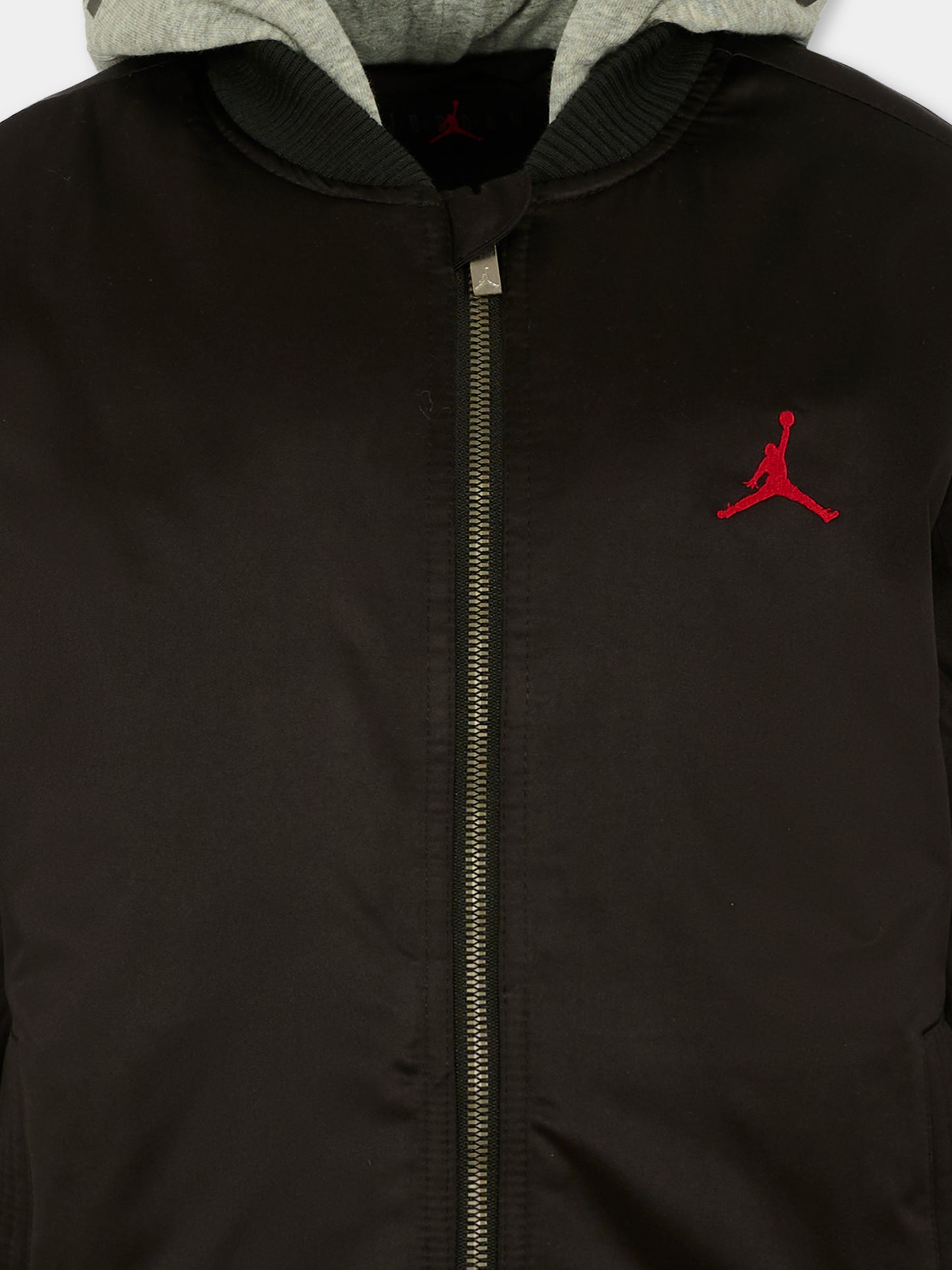 Bomber nero per bambino con jumpman,Jordan,95D647 023