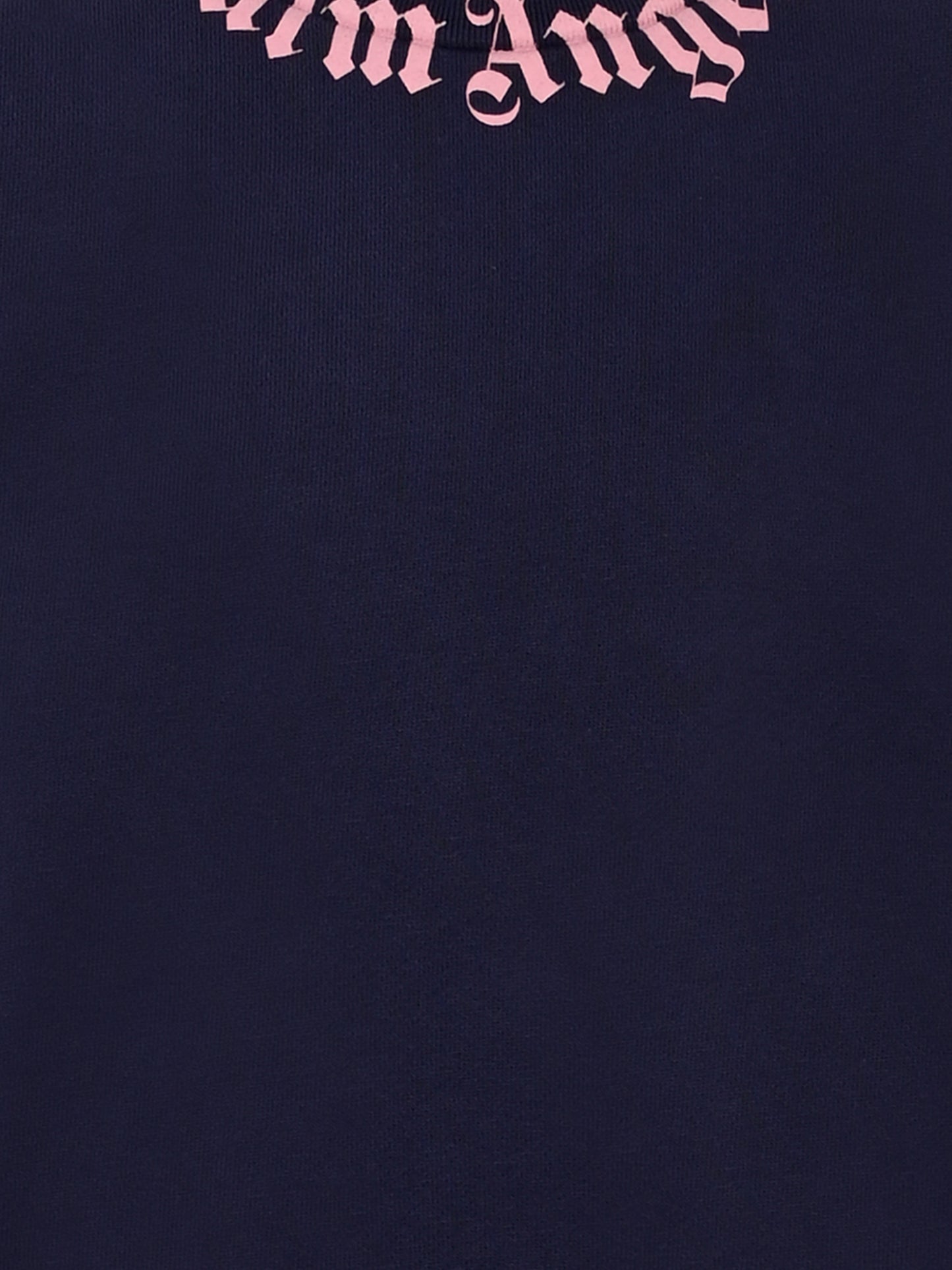 Felpa blu per bambina con logo,Palm Angels,PGBA013F25FLE0024630