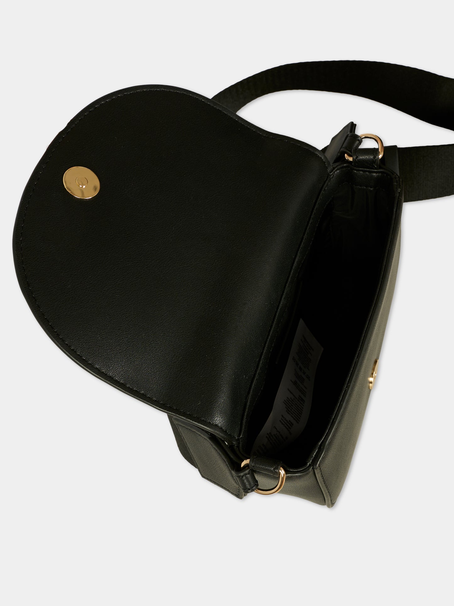 Borsa nera per bambina con logo,Michael Kors,R30527 09B