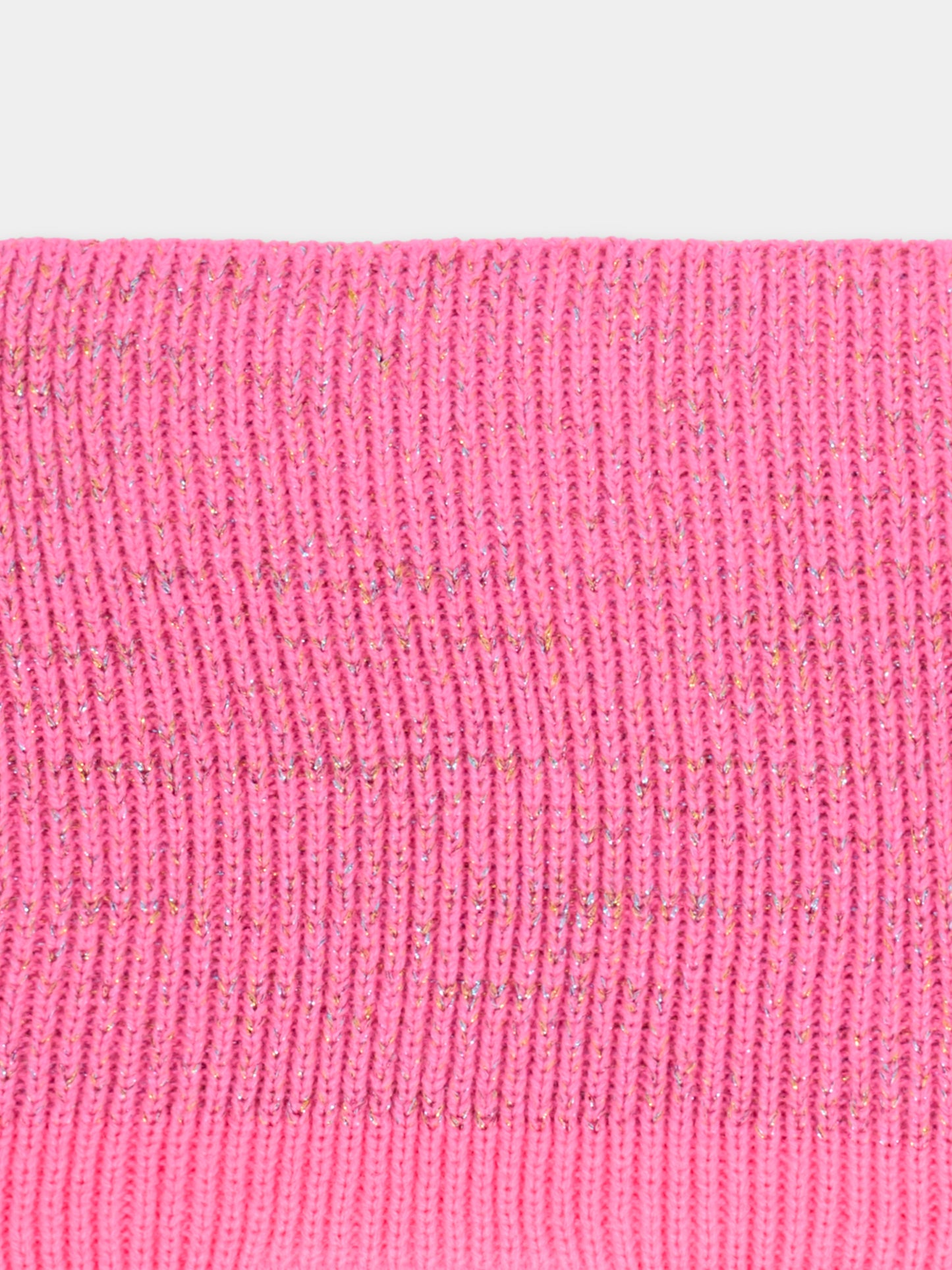 Sciarpa rosa per bambina con logo,Billieblush,U21522 473