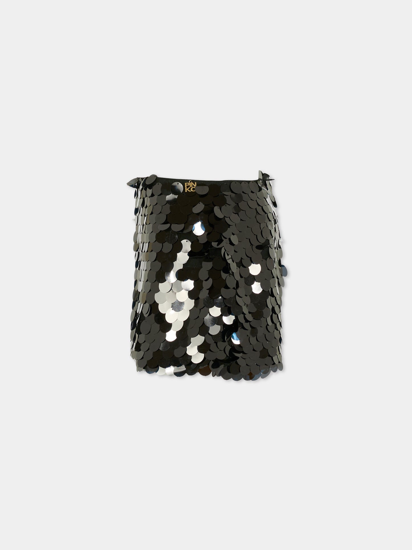 Jupe noire pour fille avec paillettes