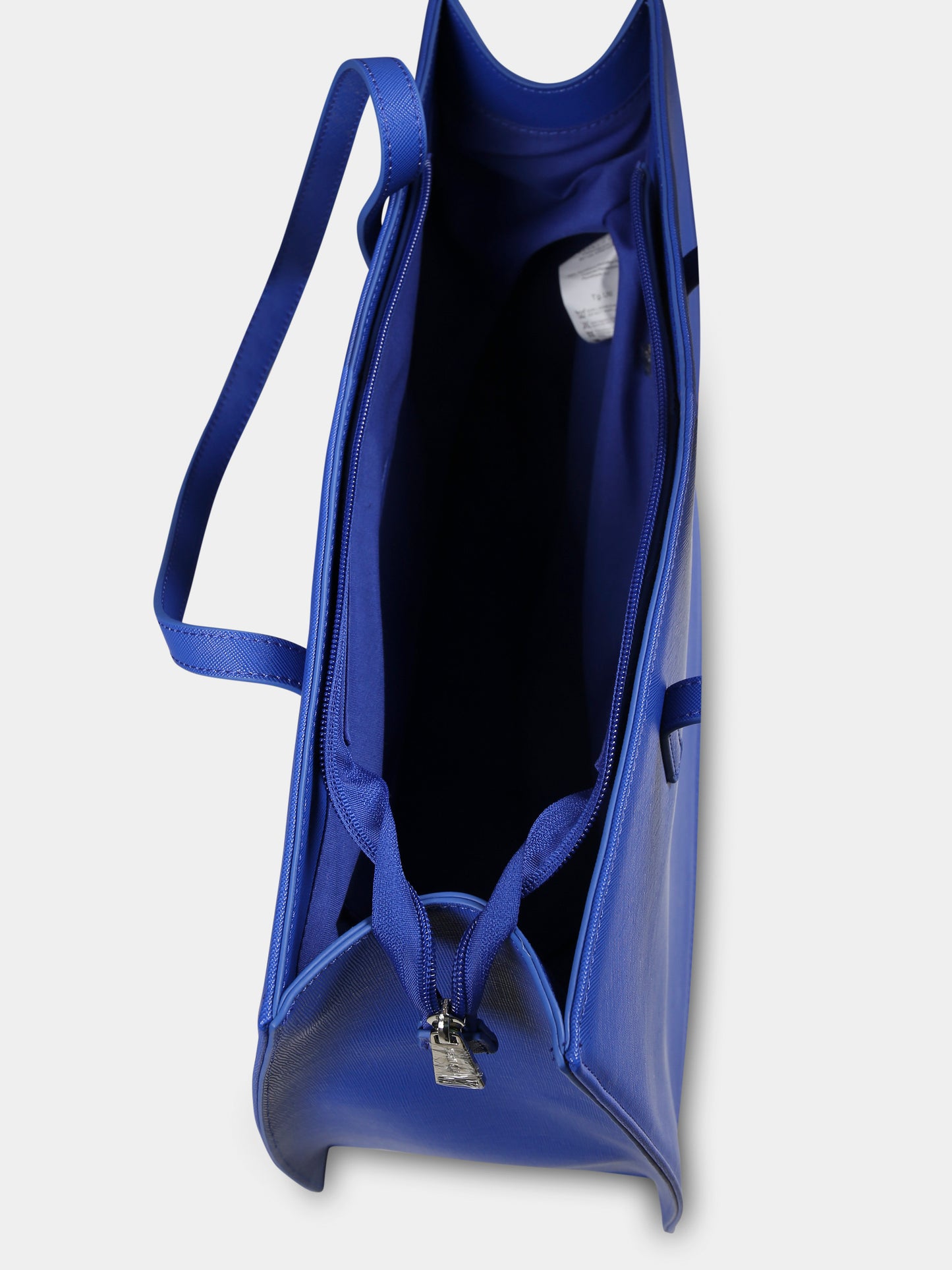 Borsa blu per bambina con logo,Msgm Kids,F4MSJGBA287 130