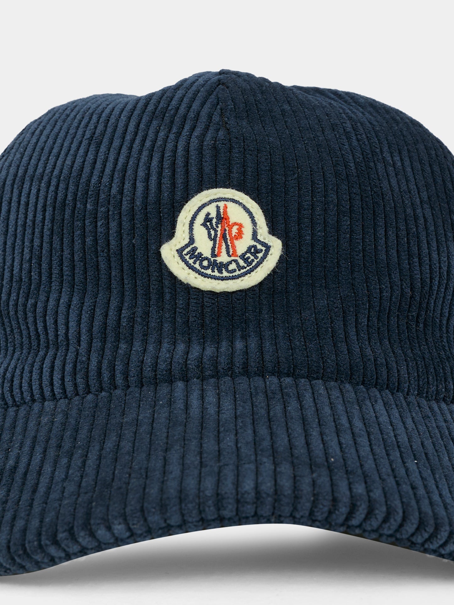 Cappello blu per bambino con logo,Moncler Kids,K2954 3B00023 5964B 744