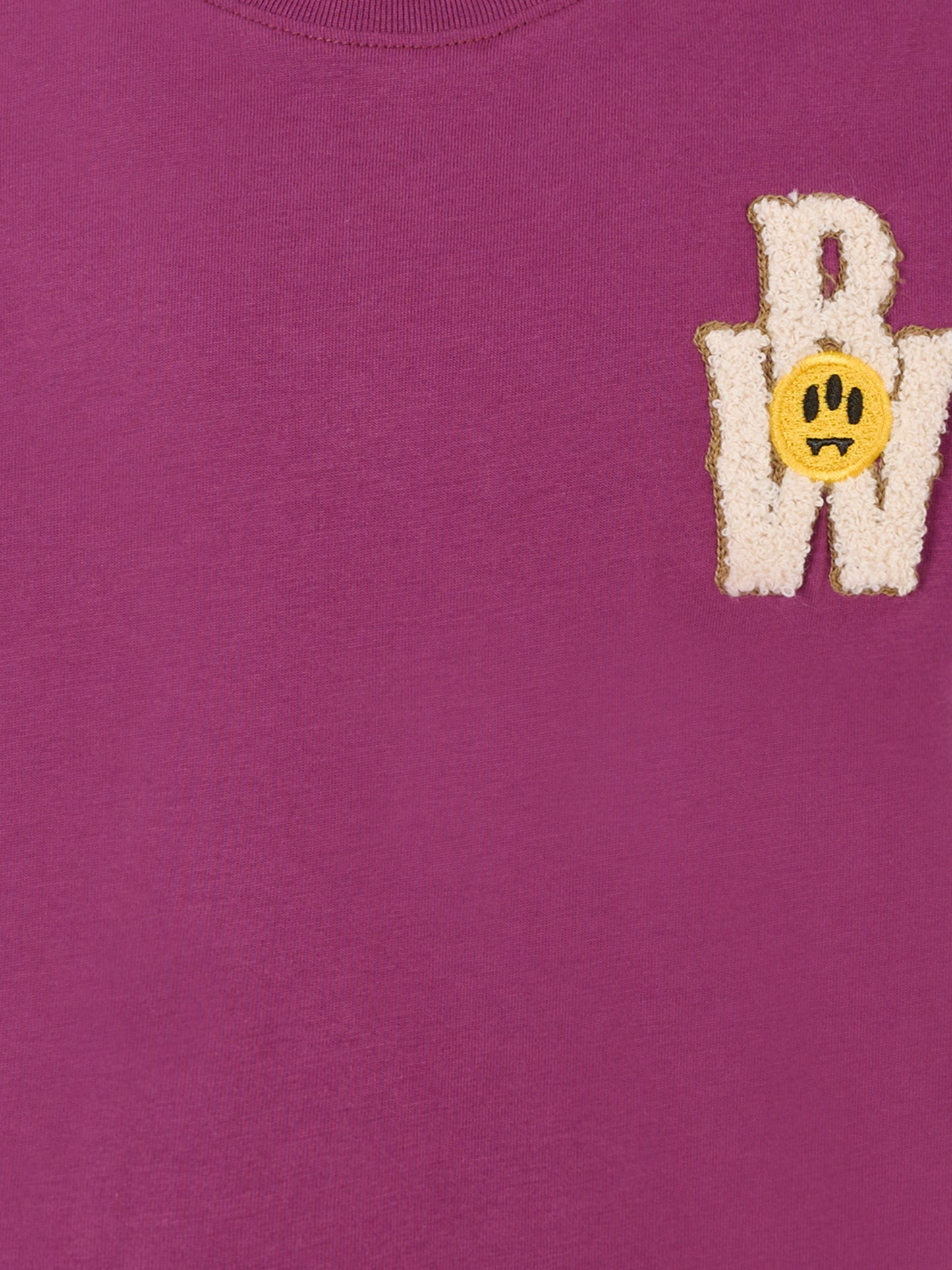 T-shirt viola per bambini con stampa Bear Baseball,Barrow,F5BKJUTH083 252