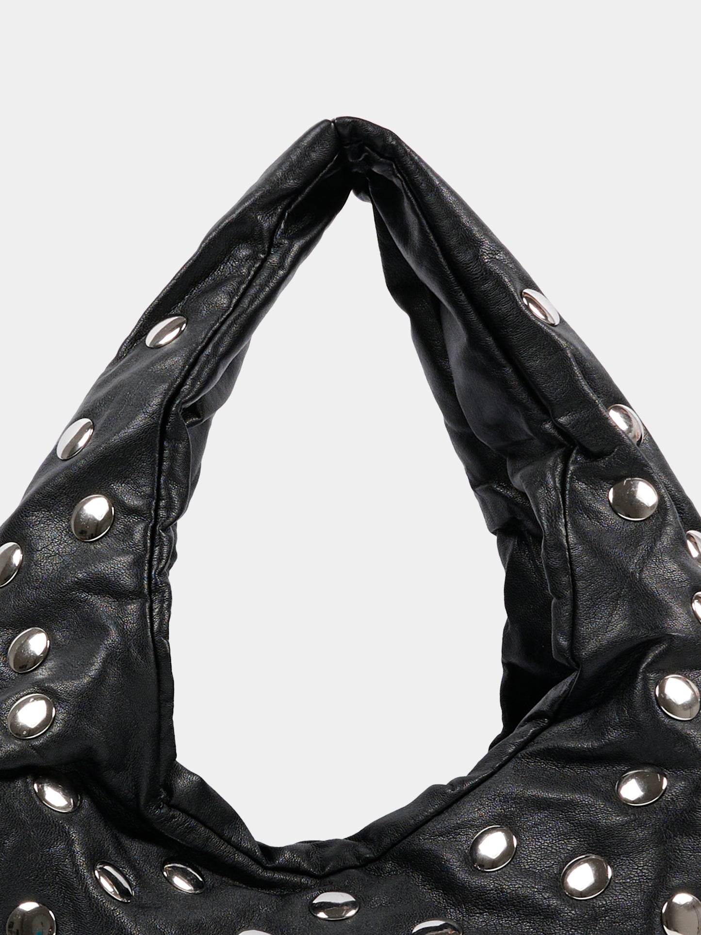 Borsa nera per bambina con borchie,Msgm Kids,F5MSJGBA094 110