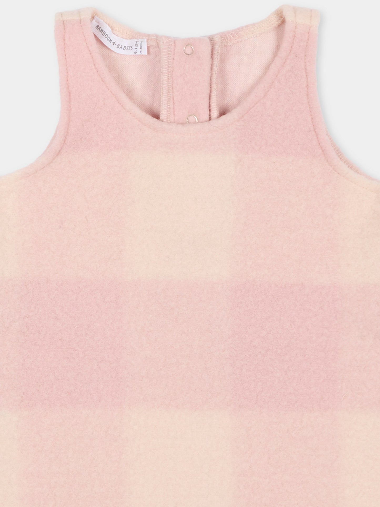 Vestito rosa per neonata,Bamboom,1071 VINTAGE PINK