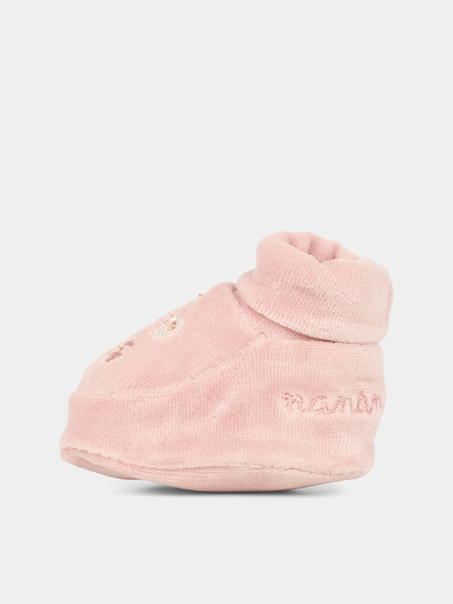 Babbucce rosa per neonata con ruota panoramica,Nanán,I25435R