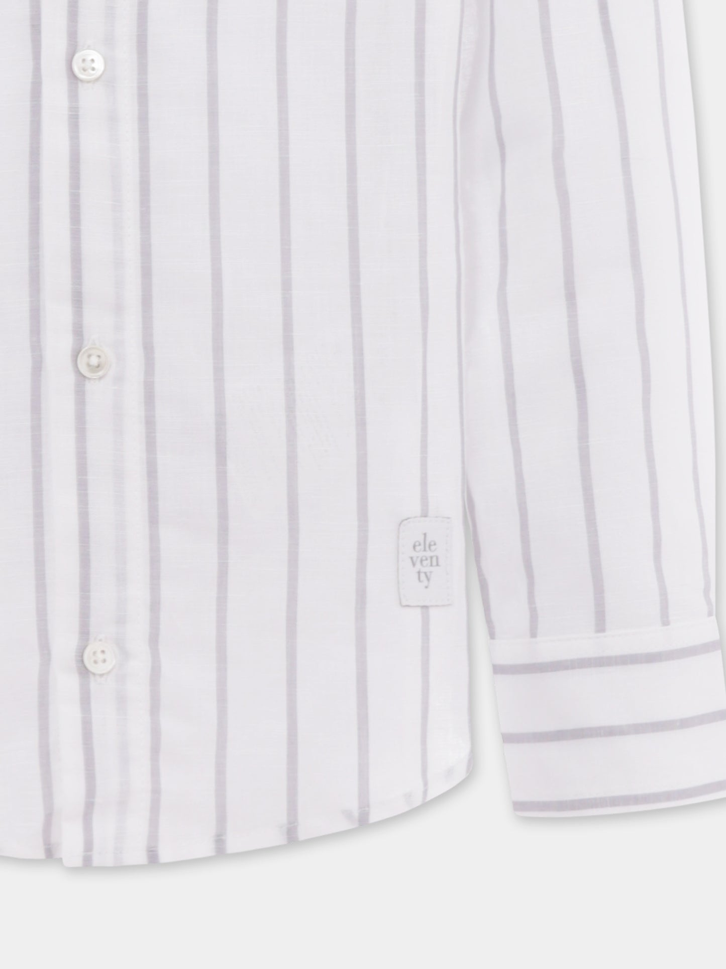 Chemise blanche pour garçon avec logo