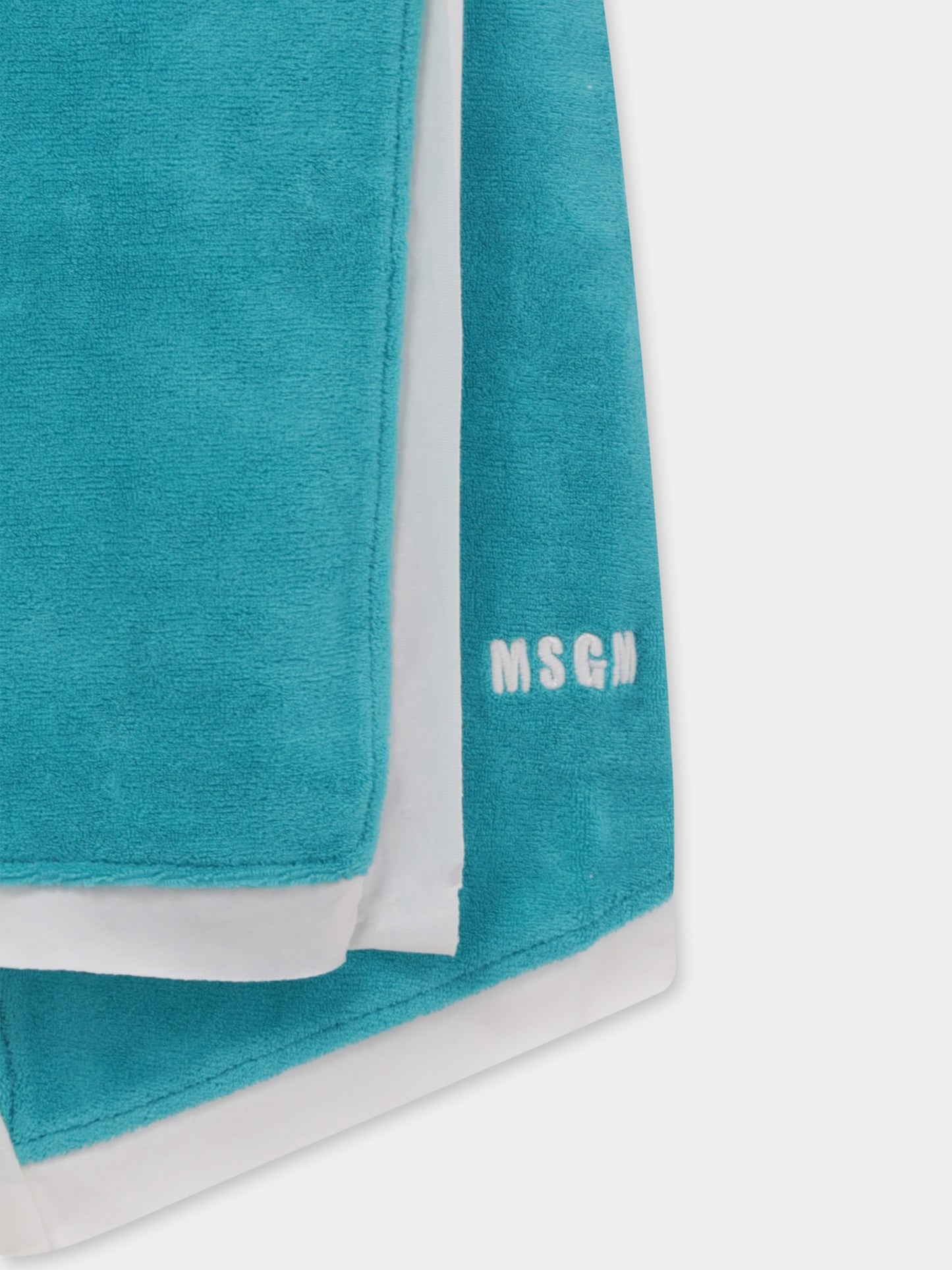 Jupe bleu clair pour fille avec logo