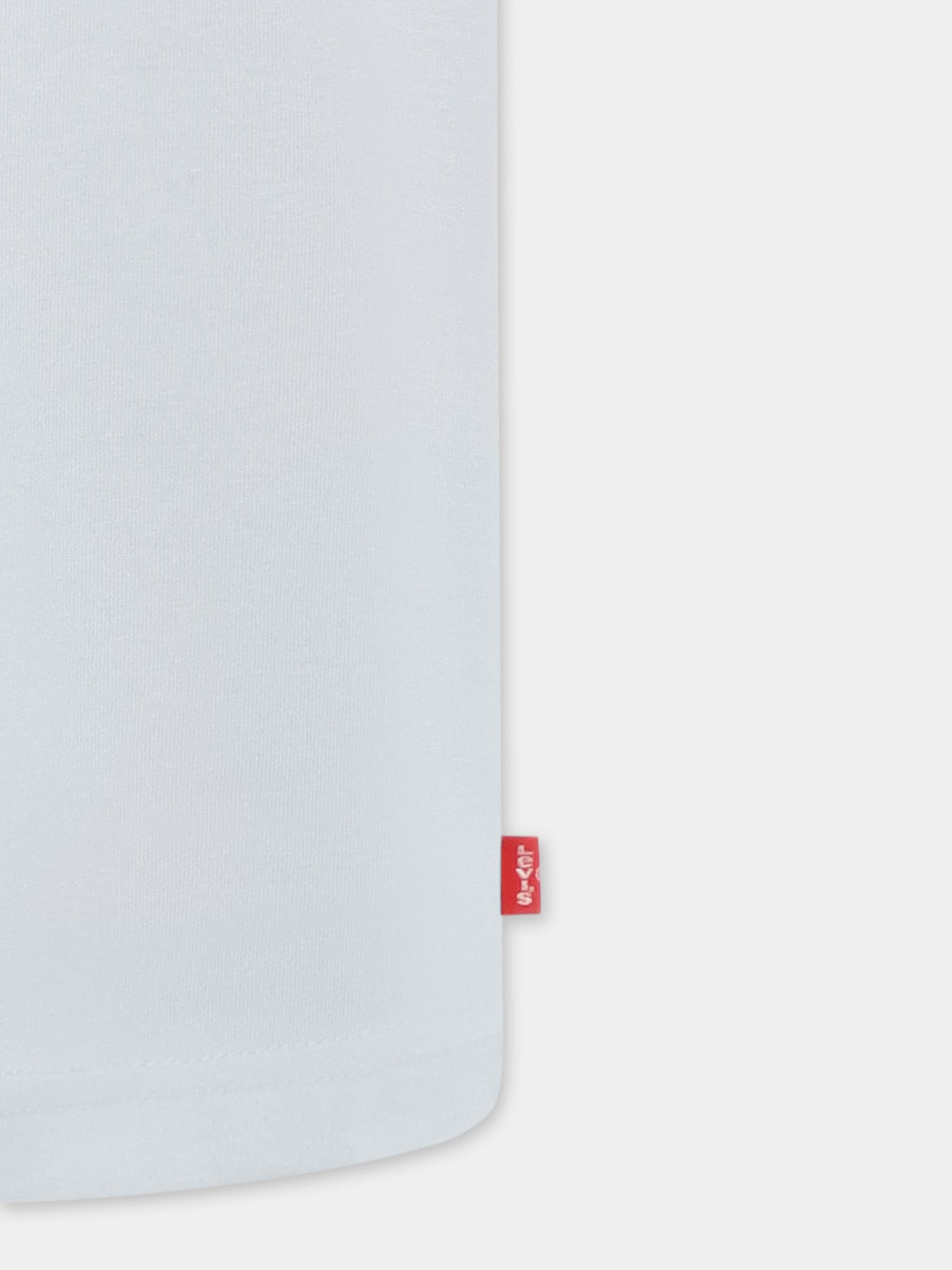 T-shirt bleu clair pour fille avec logo