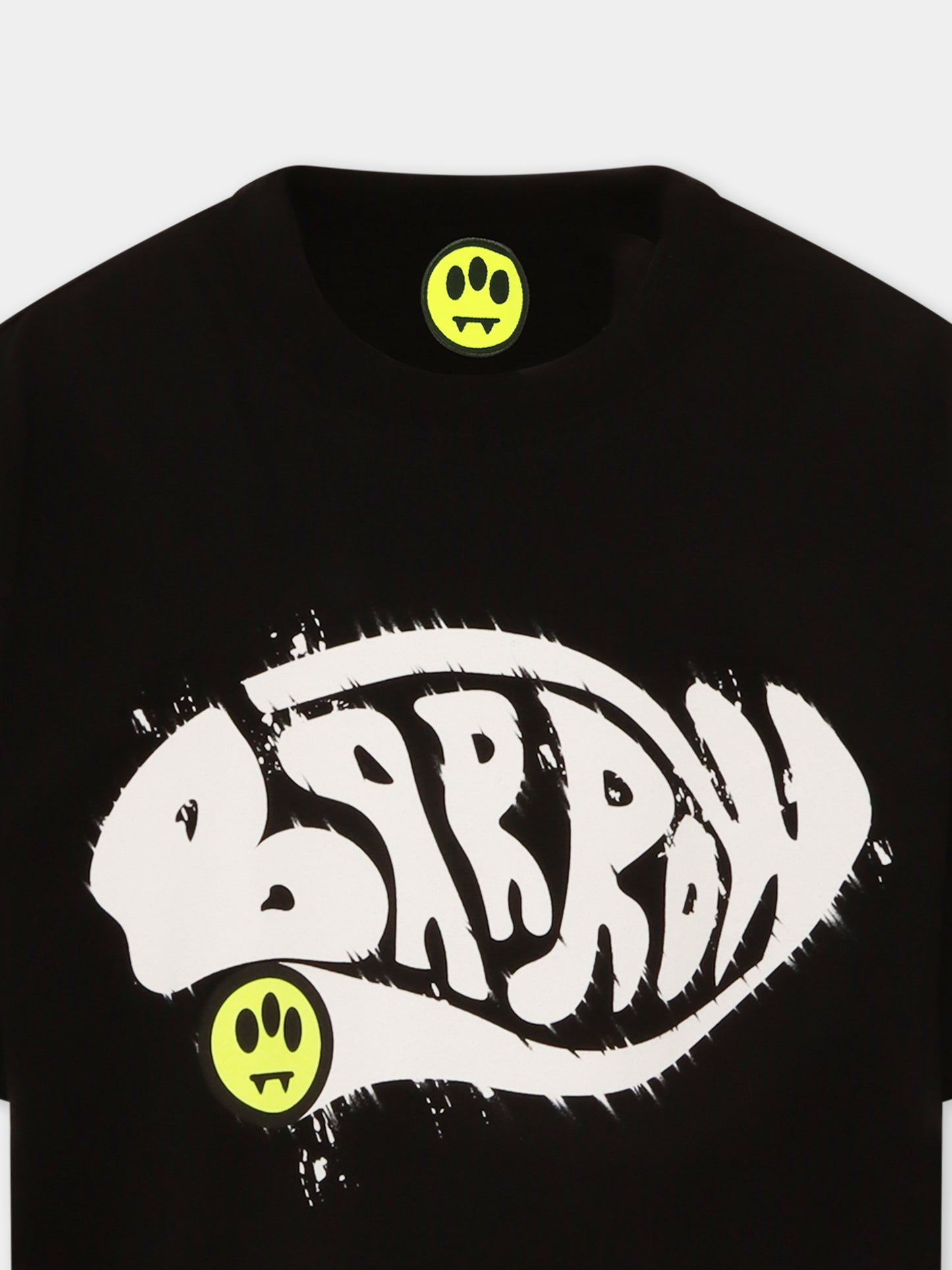 T-shirt noir pour enfants avec logo