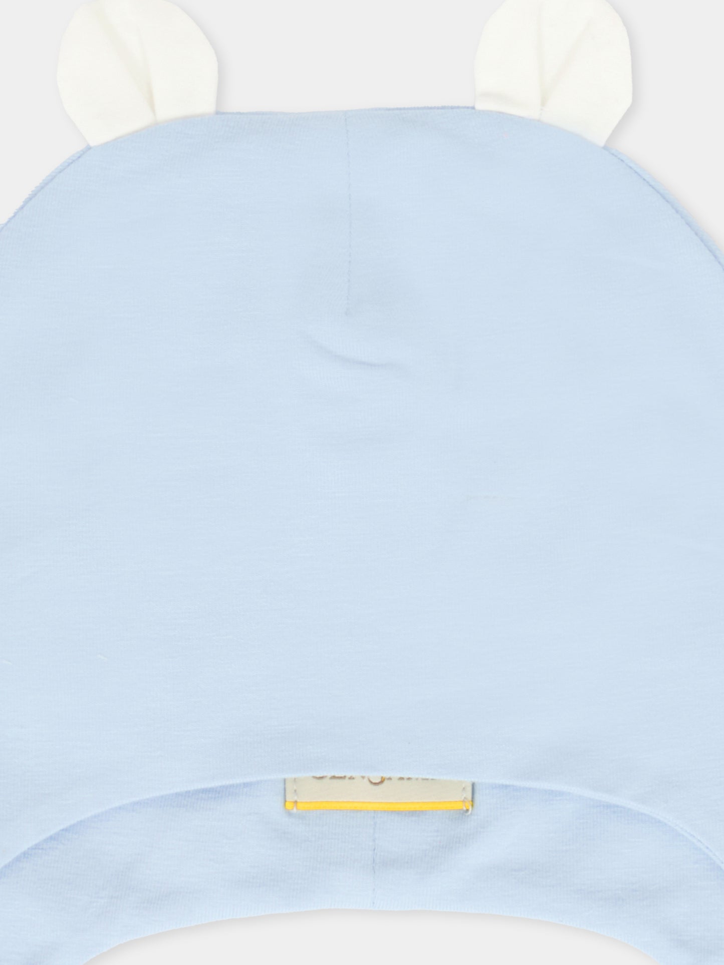 Berretto celeste per neonato con orecchie,Gensami,CAP-ALP-J LIGHT BLUE