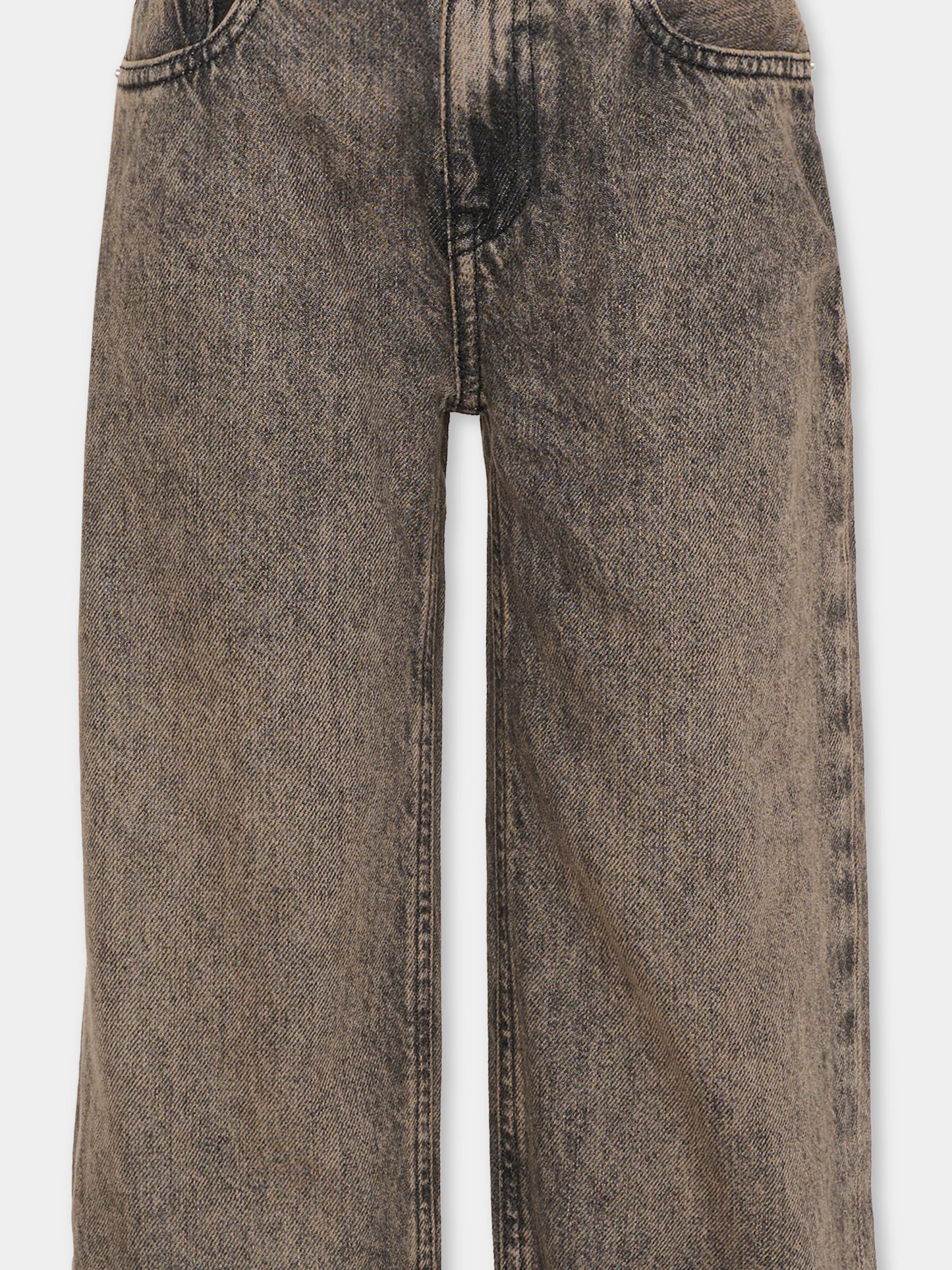 Jeans nero per bambino,Calvin Klein Kids,IB0IB02601 1BY