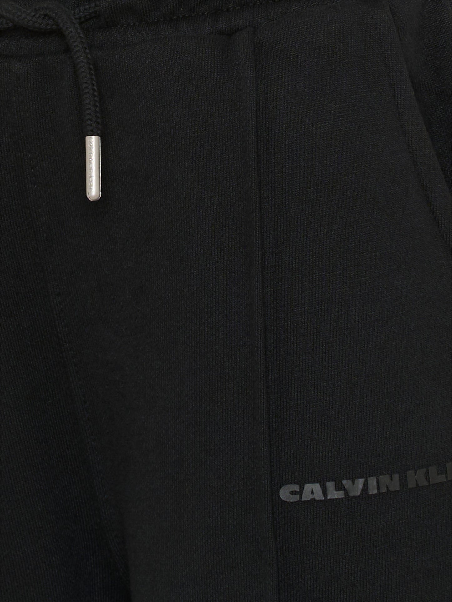 Pantaloni neri per bambino con logo,Calvin Klein Kids,IB0IB02605 BEH