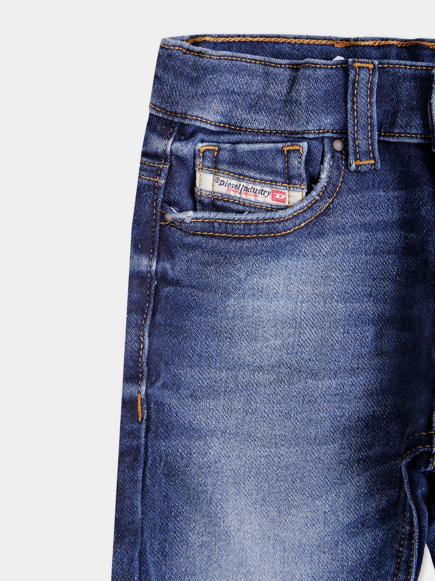 Jean denim pour bébé garçon avec logo