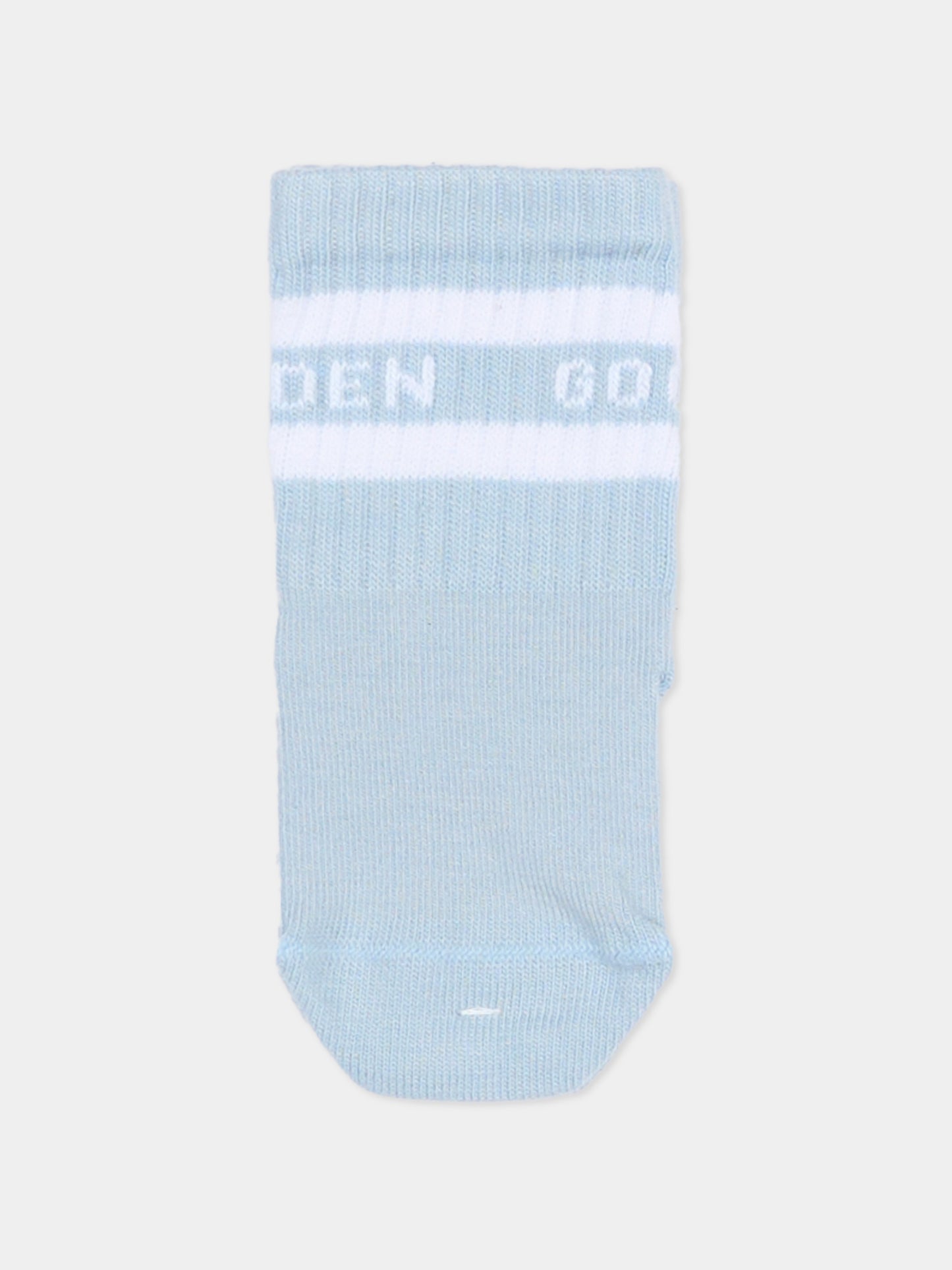 Set sneakers bianco per neonato con stella,Golden Goose,GIF00534 F007129 11409