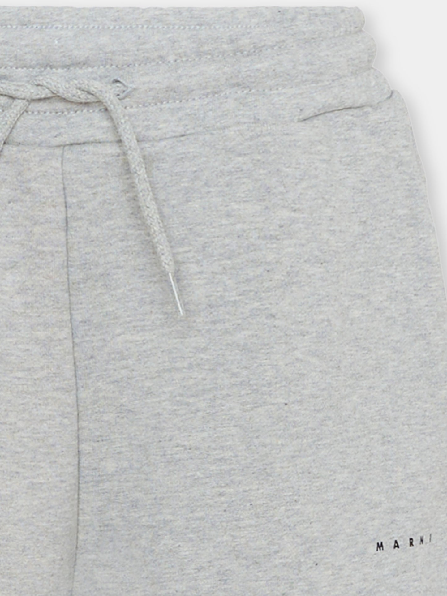 Pantaloni grigi per bambini con logo,Marni Kids,M01432 M00V0 0M903