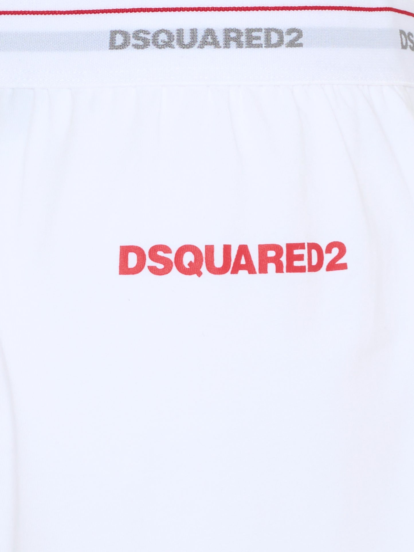 Pigiama bianco per bambino con logo,Dsquared2,DQ3245 D008J DQ100
