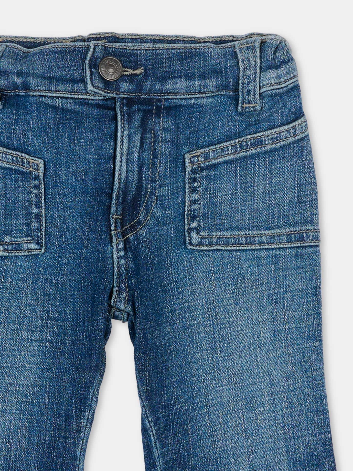 Jeans denim per neonata con logo,Diesel,K00659 KXBSC K01