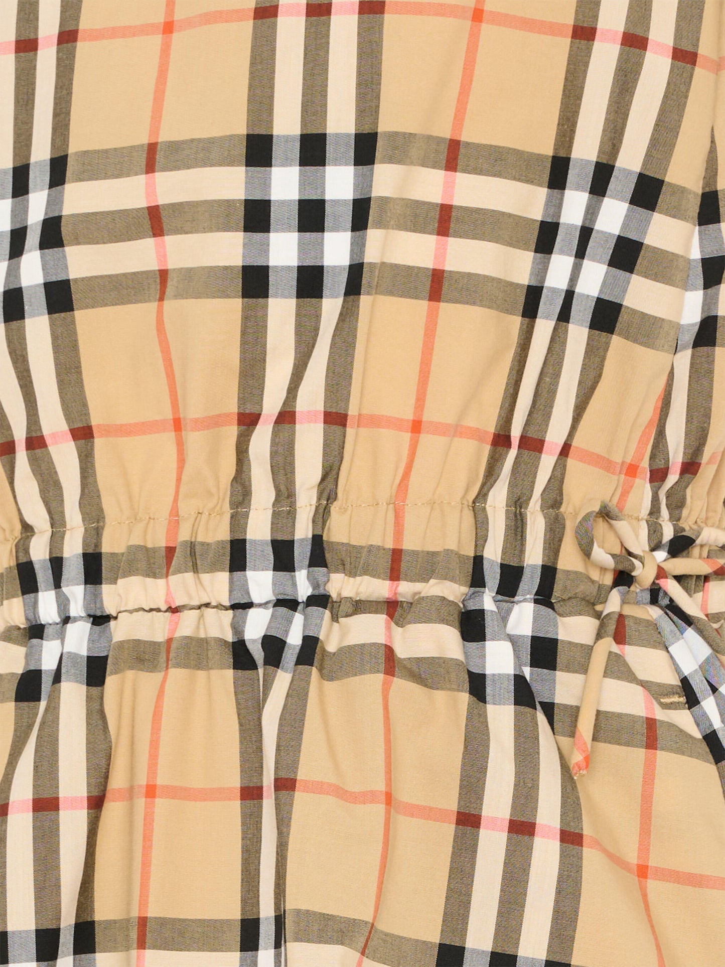 Vestito beige per bambina con Vintage Check,Burberry Kids,8117158 B9368
