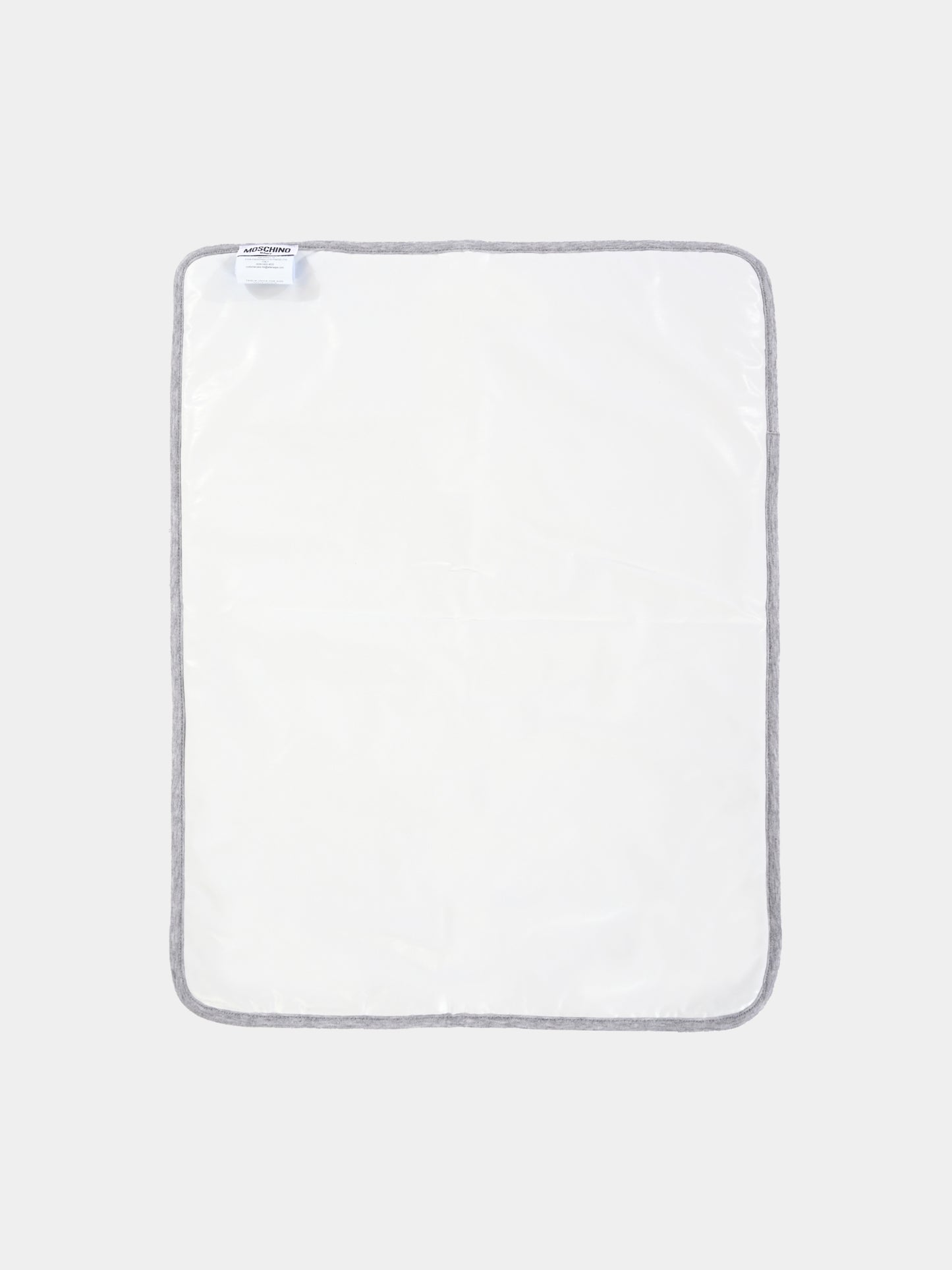 Borsa mamma grigia per neonato con Teddy Bear,Moschino Kids,MUX05B LCA19 60926