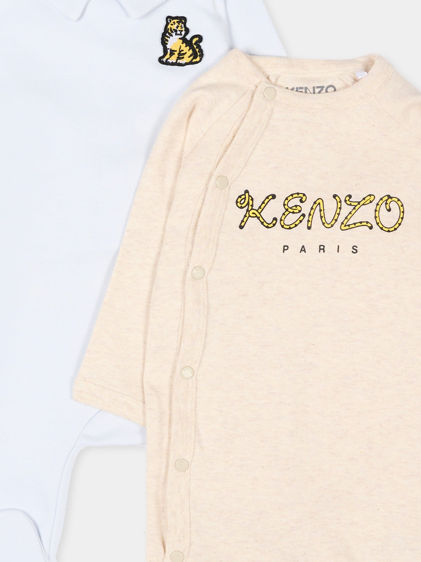 Set tutine per neonato con logo Tiger,Kenzo Kids,K61614 77M