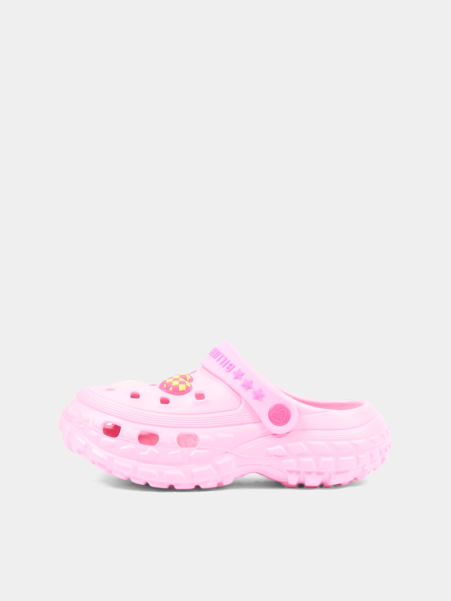 Sabot rosa per bambina con applicazioni,Billieblush,U21994 46N