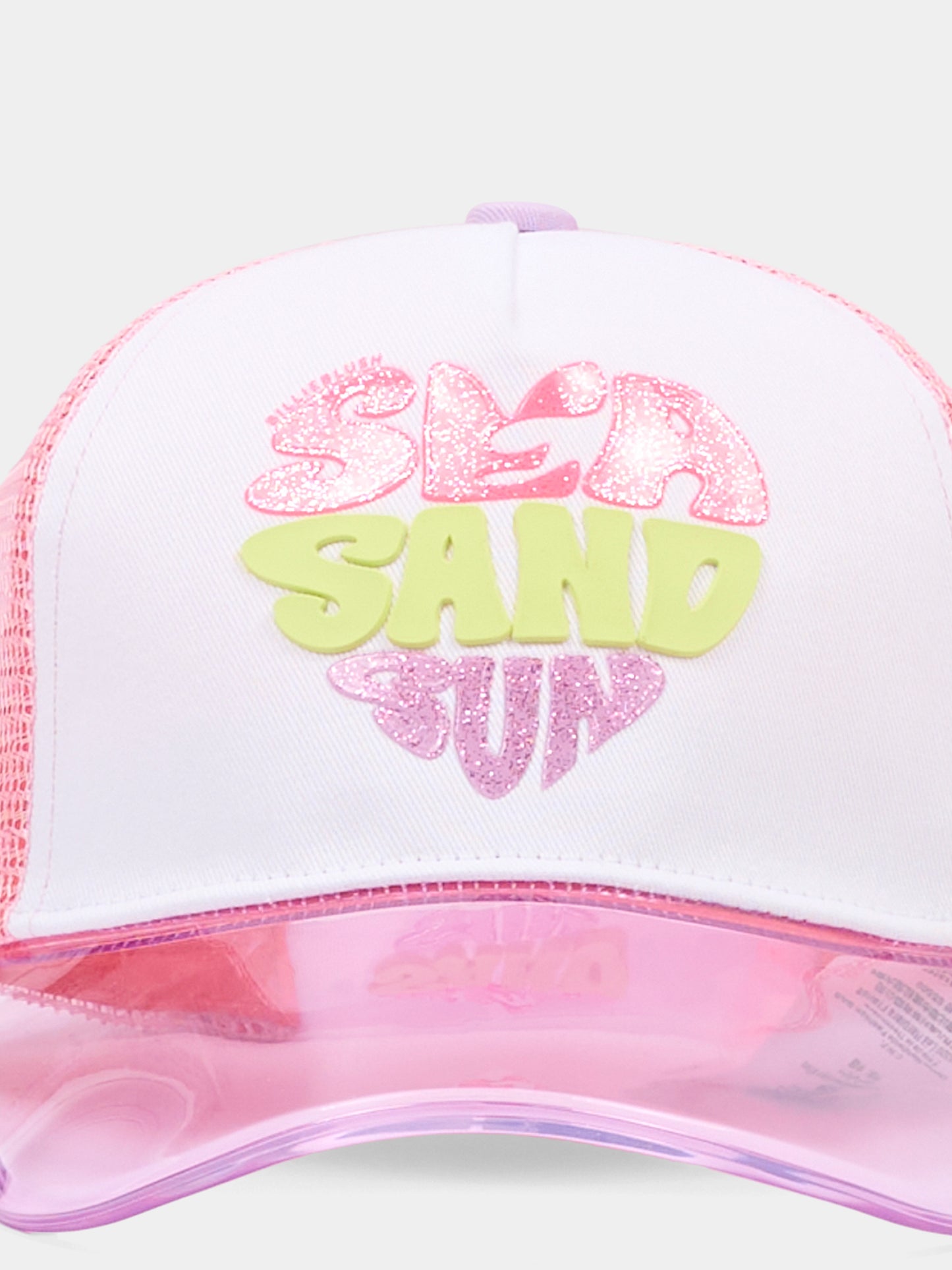 Cappello multicolor per bambina con scritta,Billieblush,U22014 10P