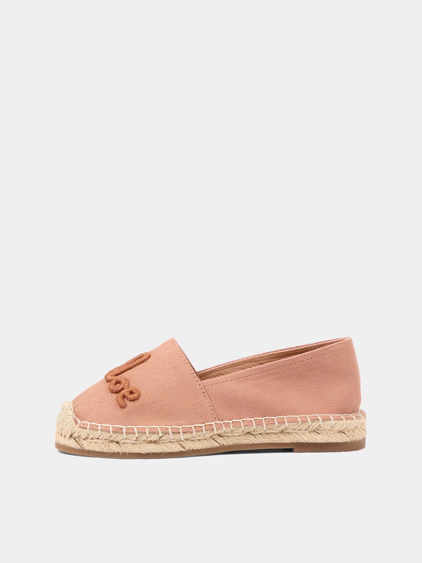 Espadrillas rosa per bambina con logo,Chloé Kids,C20879 239