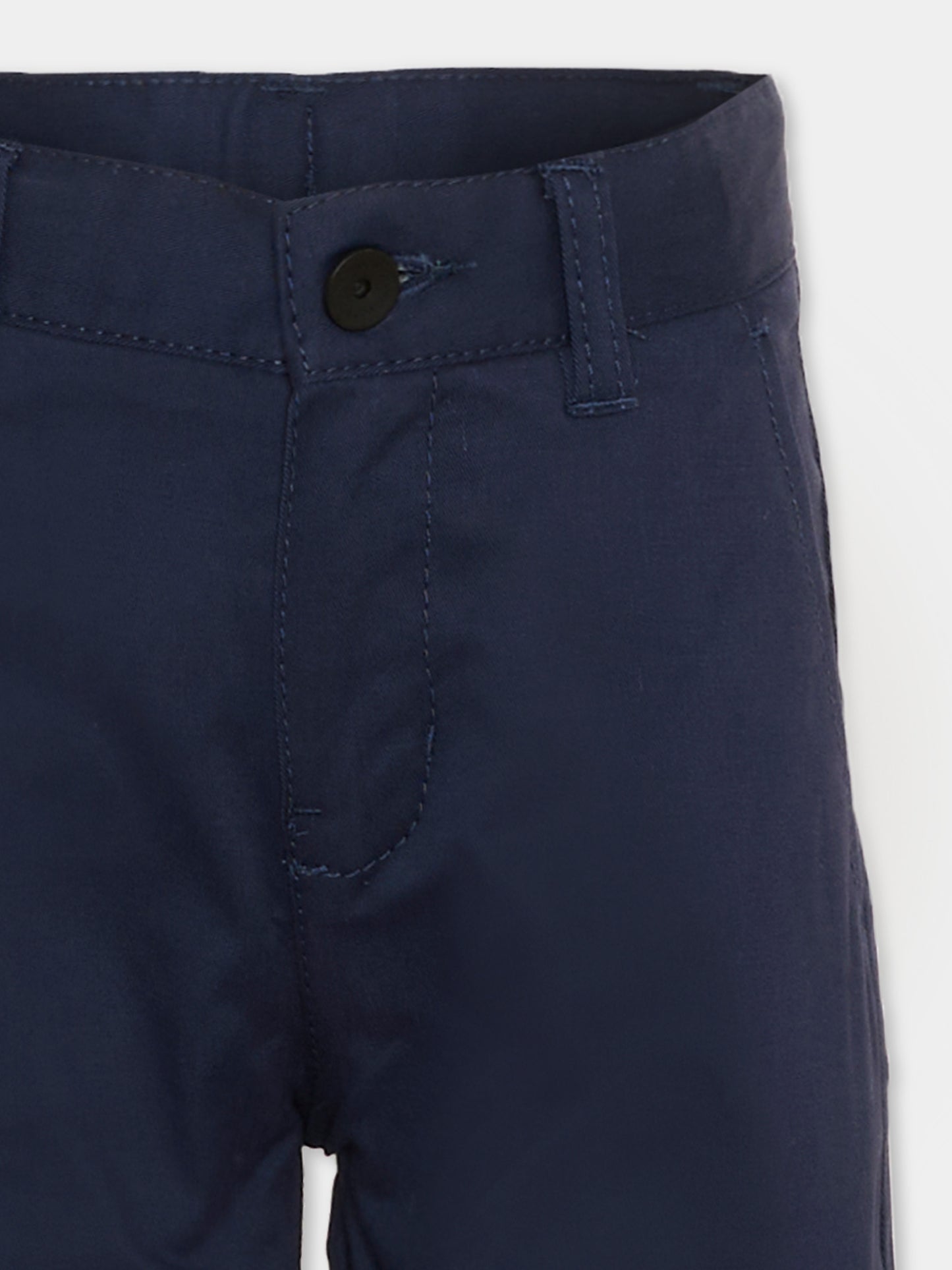 Shorts blu per bambino,Boss,J52921 849