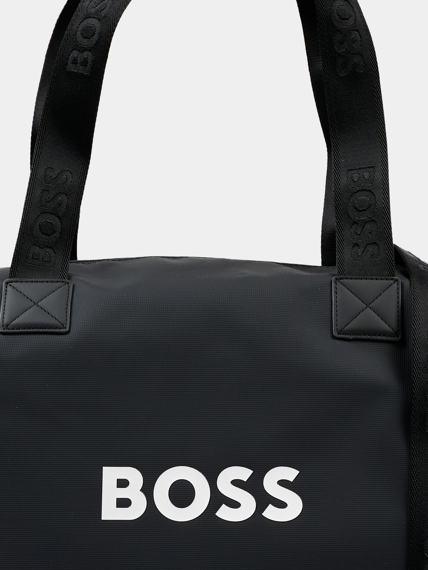 Borsa mamma nera per neonato con logo,Boss,J53110 09B