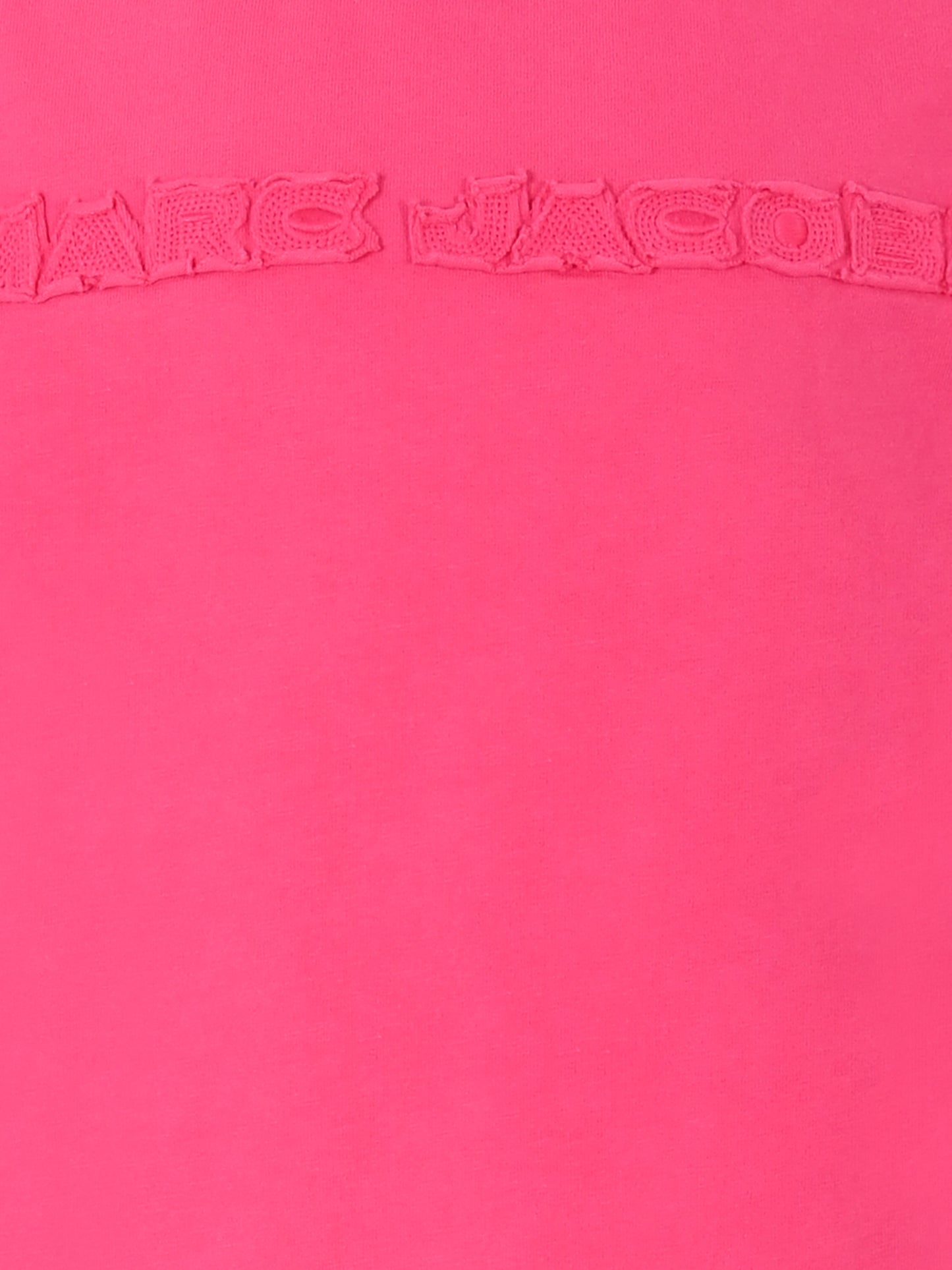 T-shirt fucsia per bambina con logo,Marc Jacobs,W60305 433