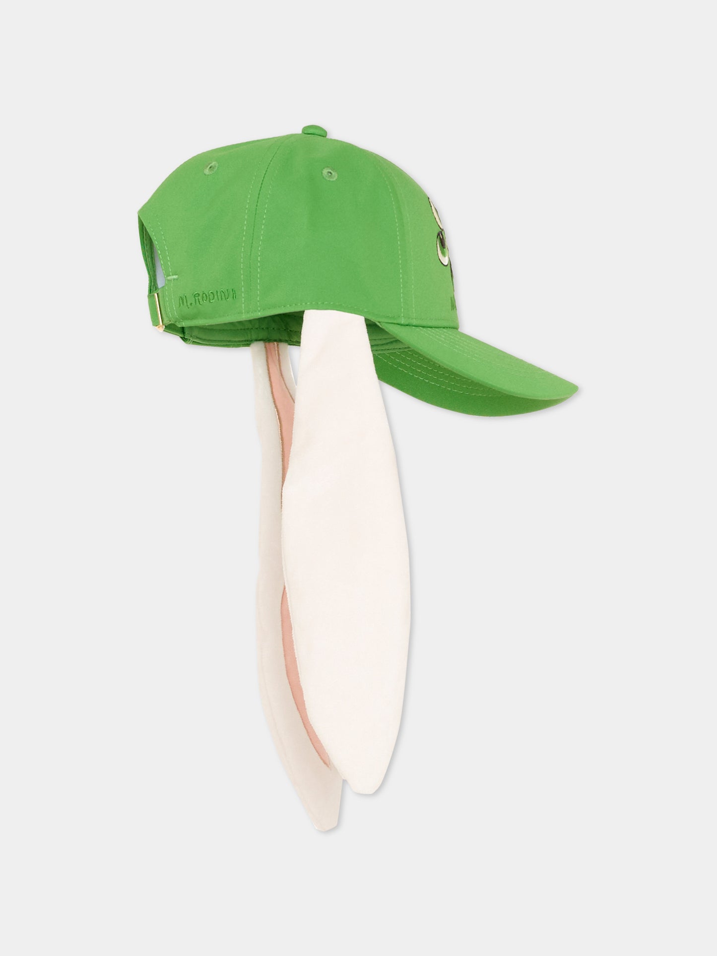 Chapeau vert pour enfants avec oreilles